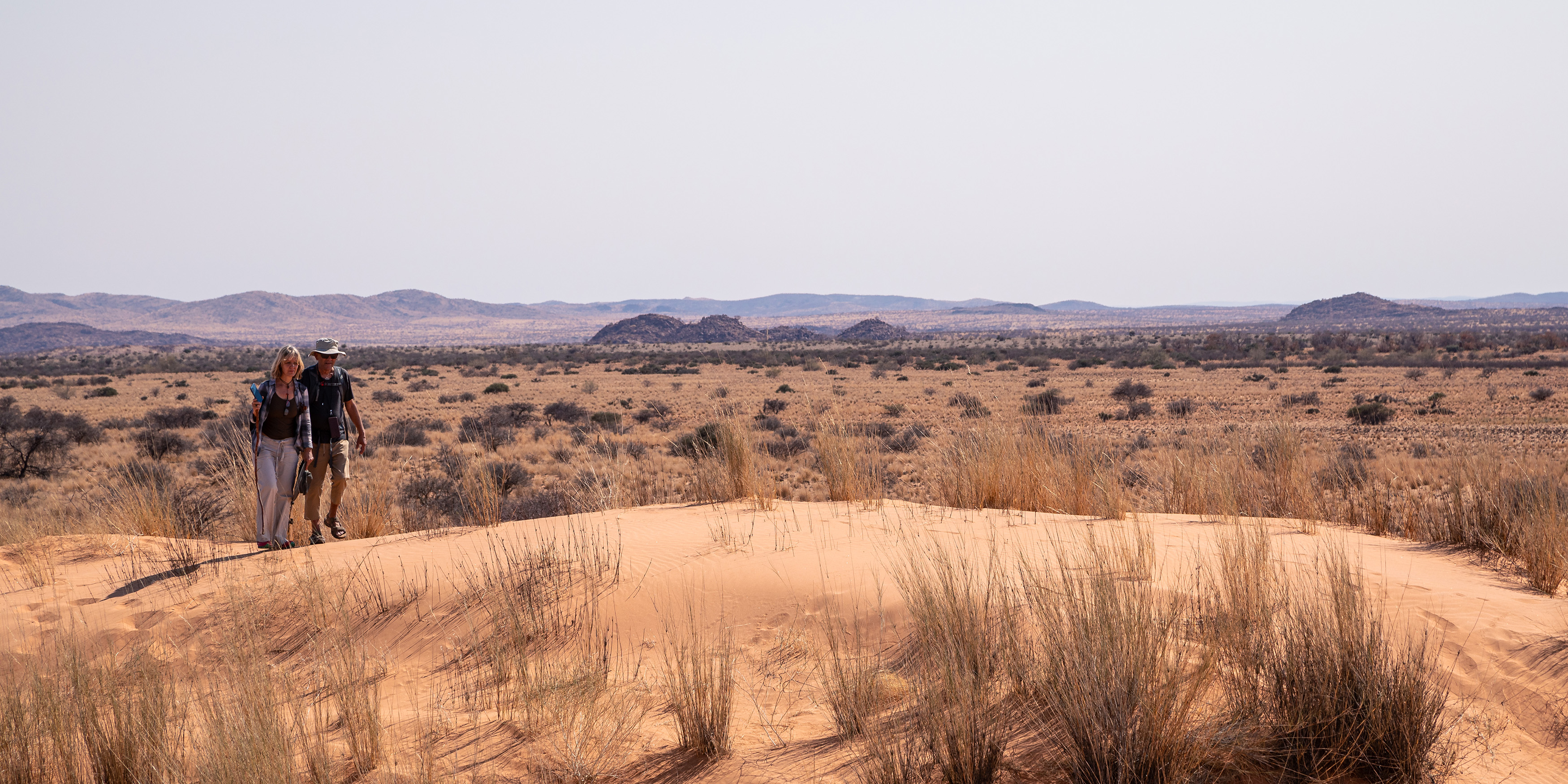 In the dry, dusty, magical footsteps of giants — one day’s walk in Namibia