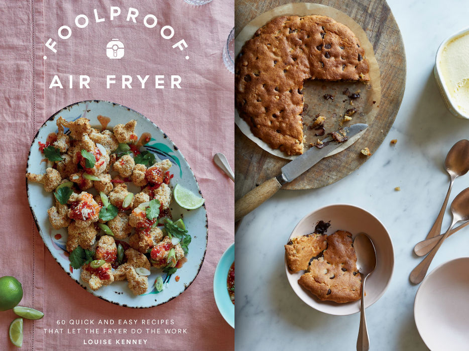 Giant chocolate chip cookies – the air fryer craze just got decadent