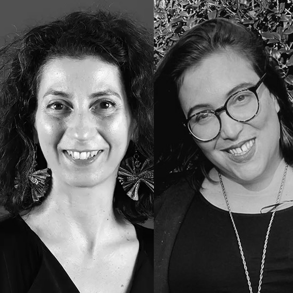 Anna Selmeczi and Jo Bluen