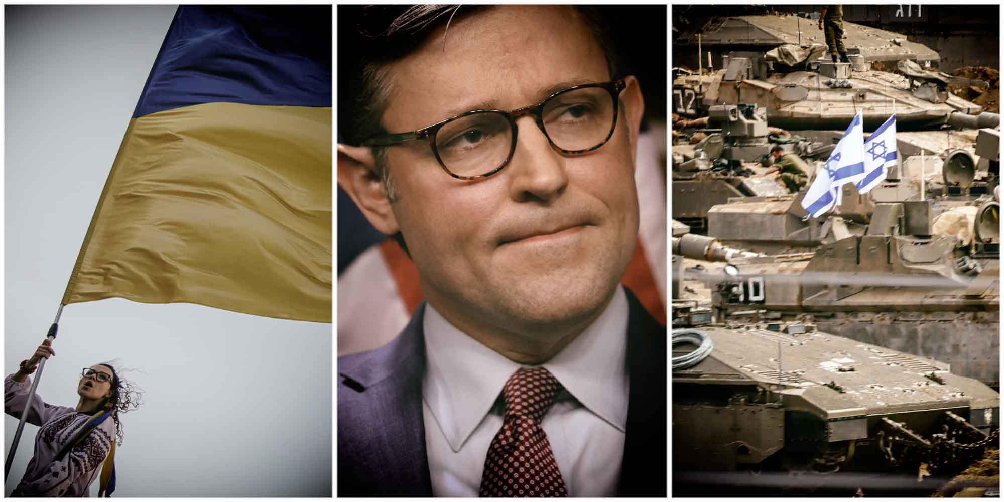 Aid to Israel and Ukraine distracts a fractious US Congress from the federal budget