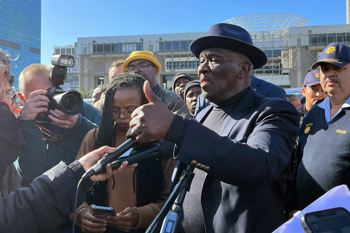 Bheki Cele responds to video evidence of police assault during barber shop raid