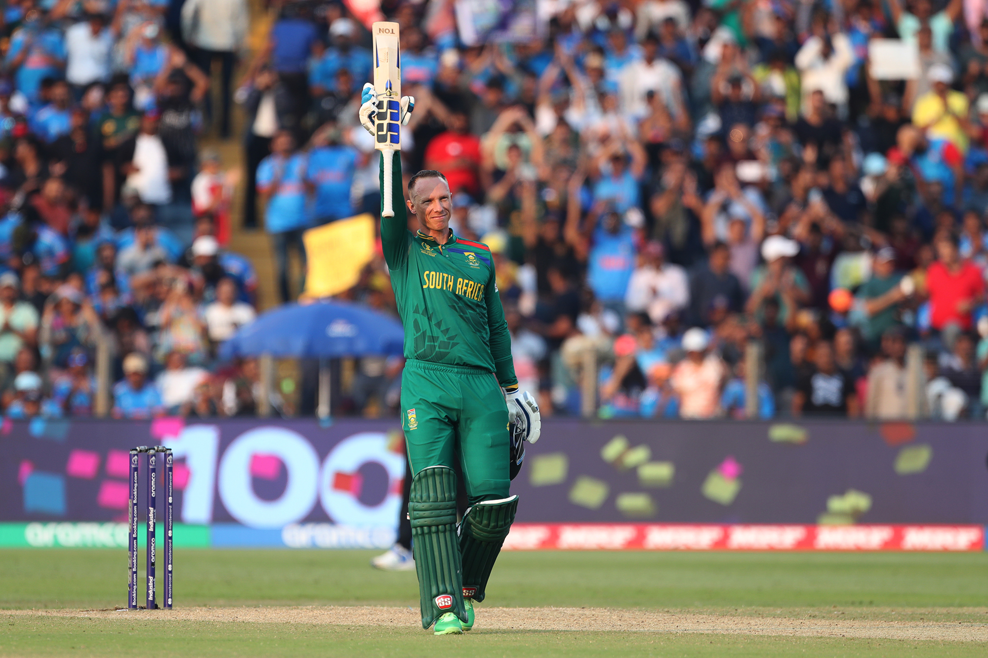 De Kock and Van der Dussen tons lead Proteas to massive win over New Zealand