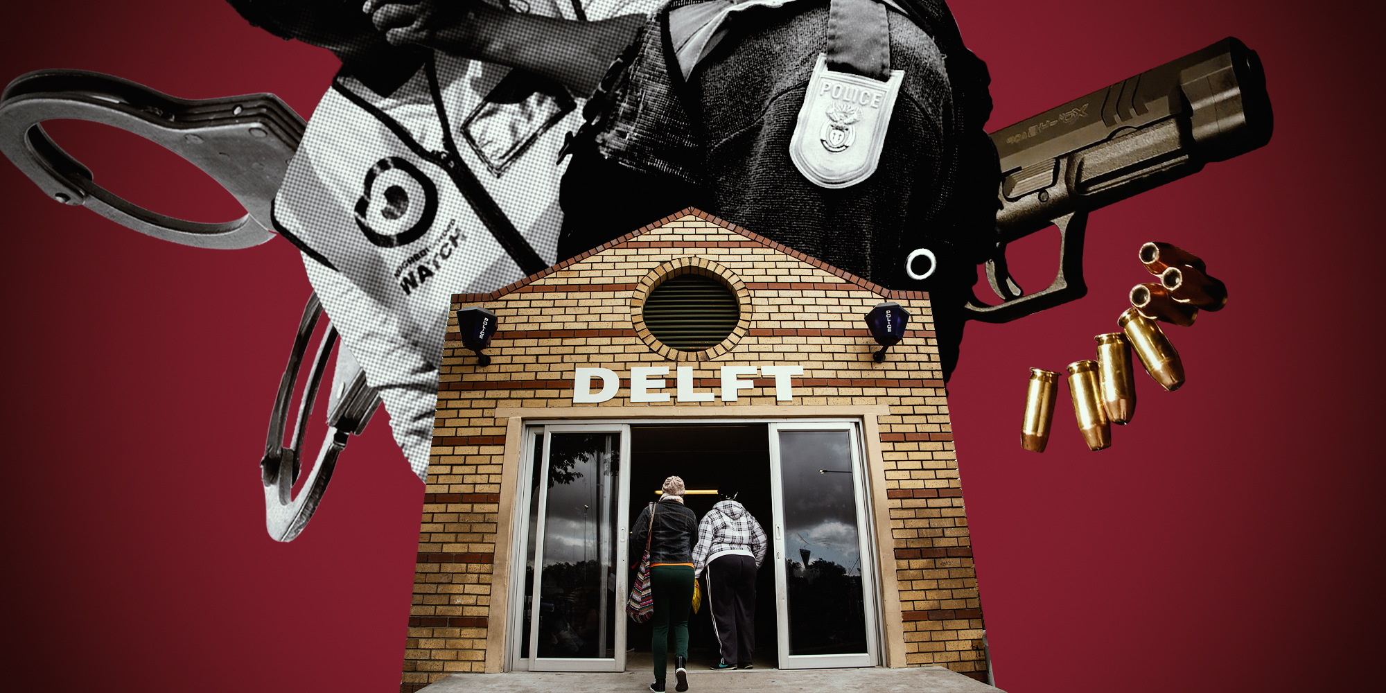 Delft Police Station — no holding cells, no photocopier, #1 for murders in South Africa