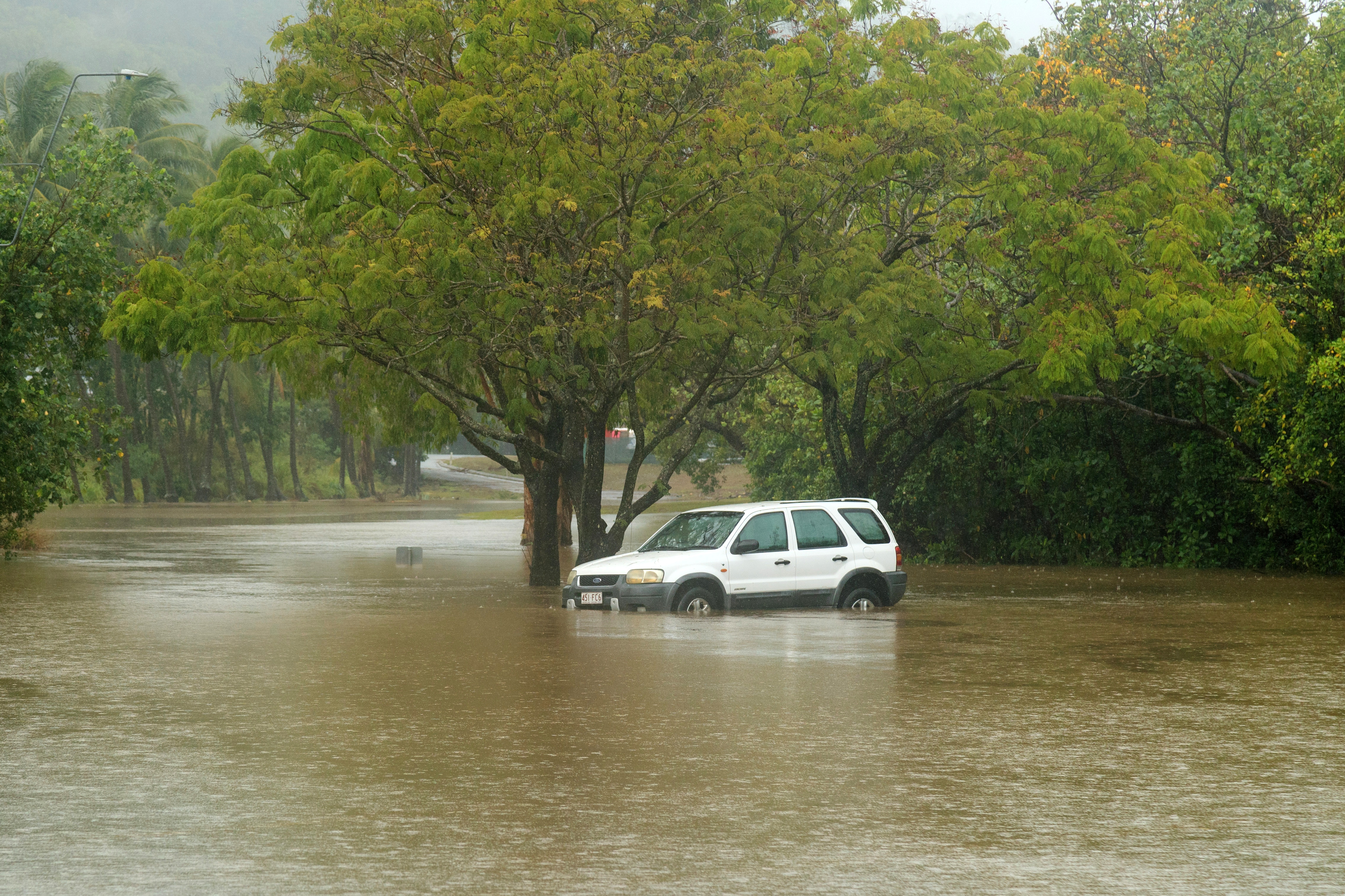 Floods in the far north of Queensland due to the ex-tropical cyclone Jasper