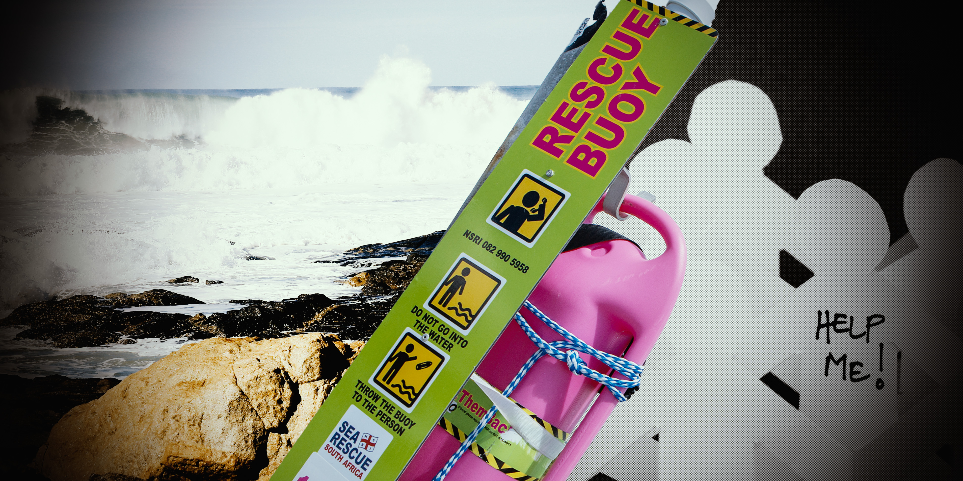 Port Edward beachgoers form human chain to help save man caught in riptide