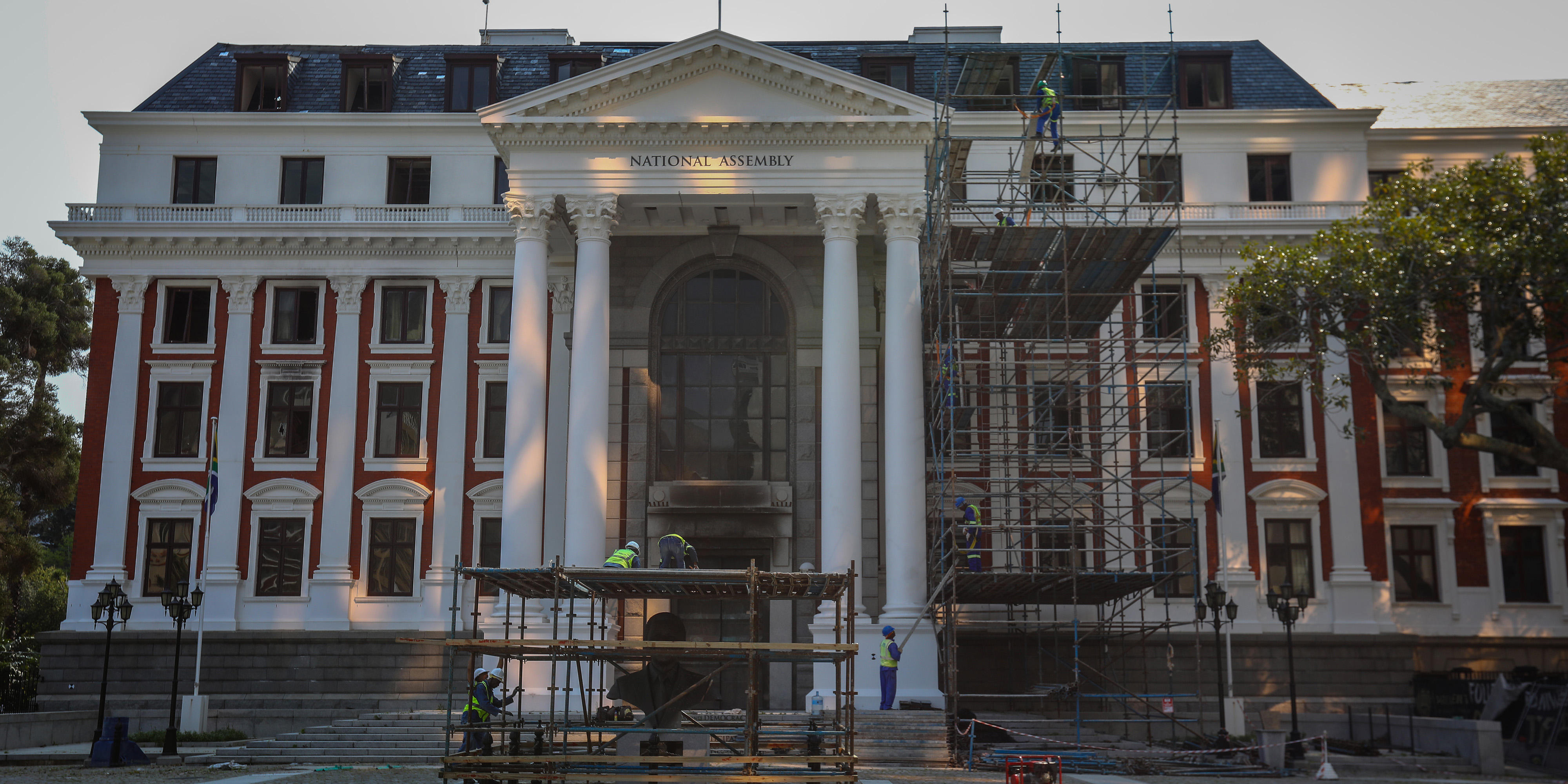 Frustrated Cape Town residents seek relief from ongoing Parliament construction noise