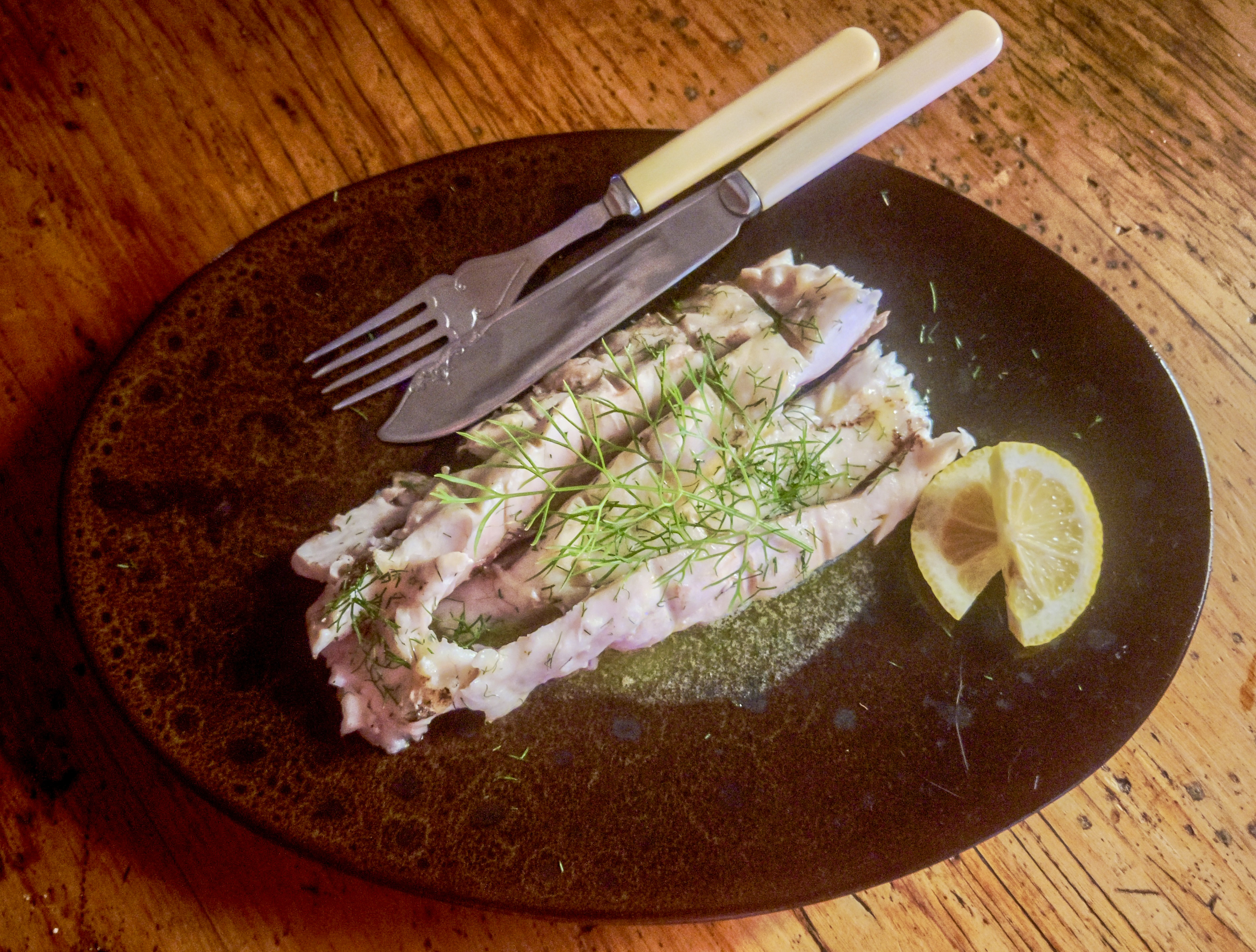 What’s cooking today: Braaied geelbek with dill-lemon butter