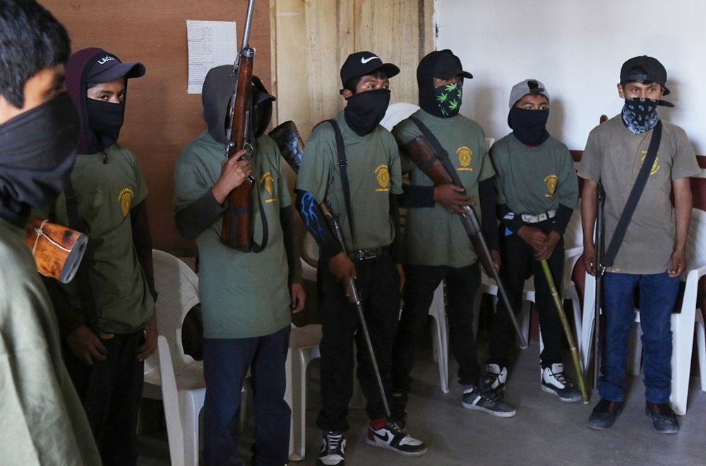 Children take up arms against organised crime, and more from around the world