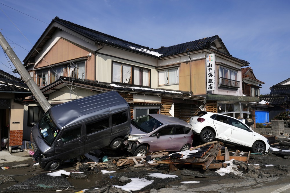 Almost a month after Japan’s devastating New Year’s Day earthquake the damage still remains, and more from around the world