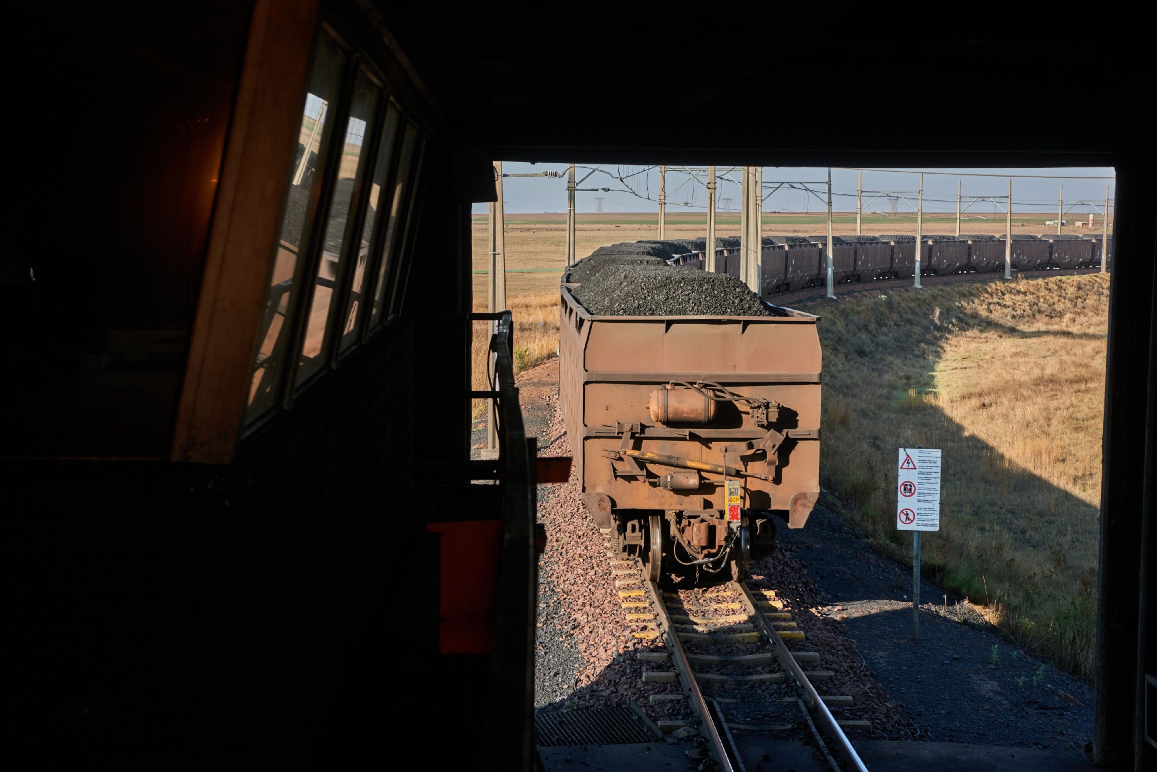 Coal Freight Transportation at Mafube Colliery