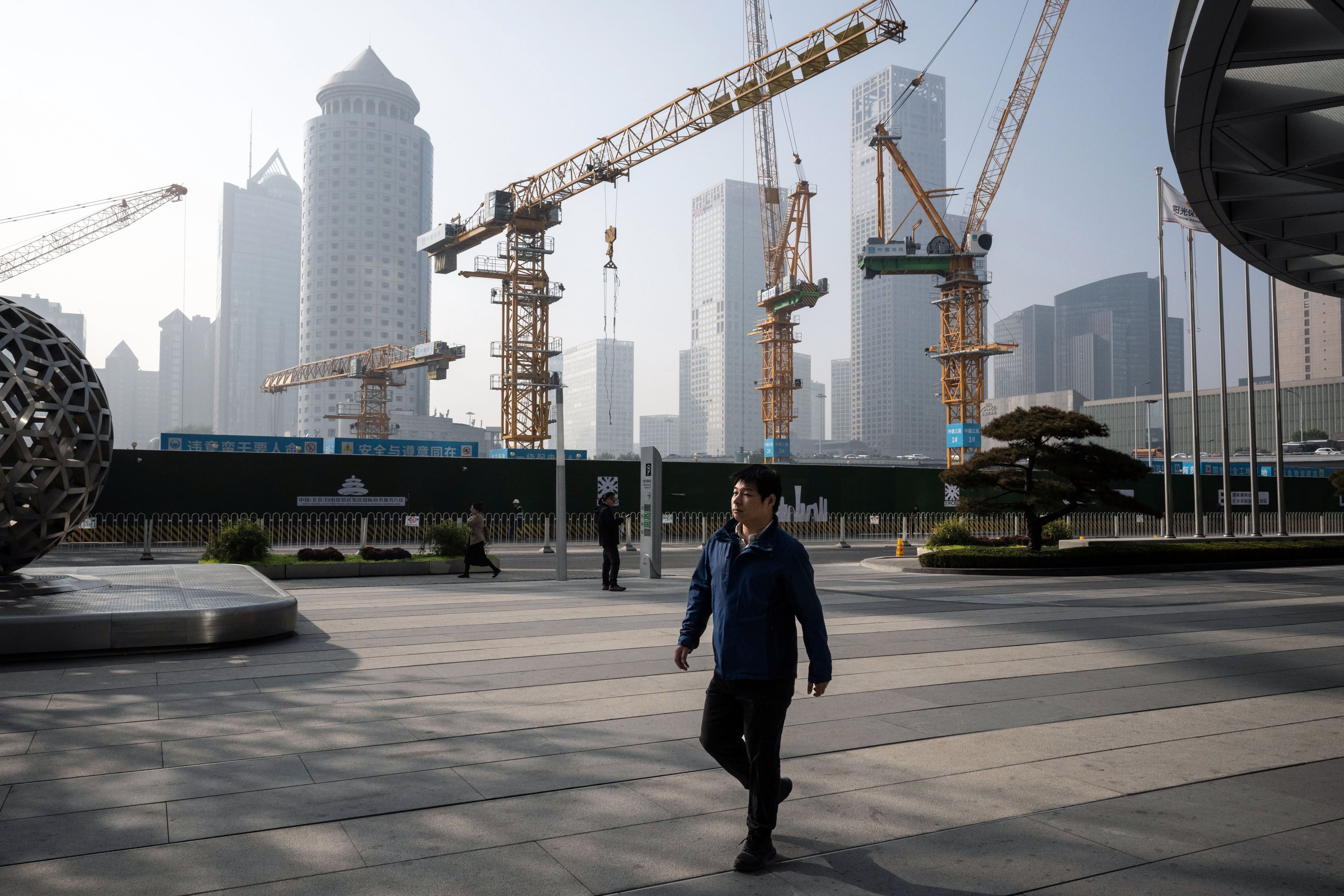 General Views in Beijing as China Stock Turnover Tops 1 Trillion Yuan Mark