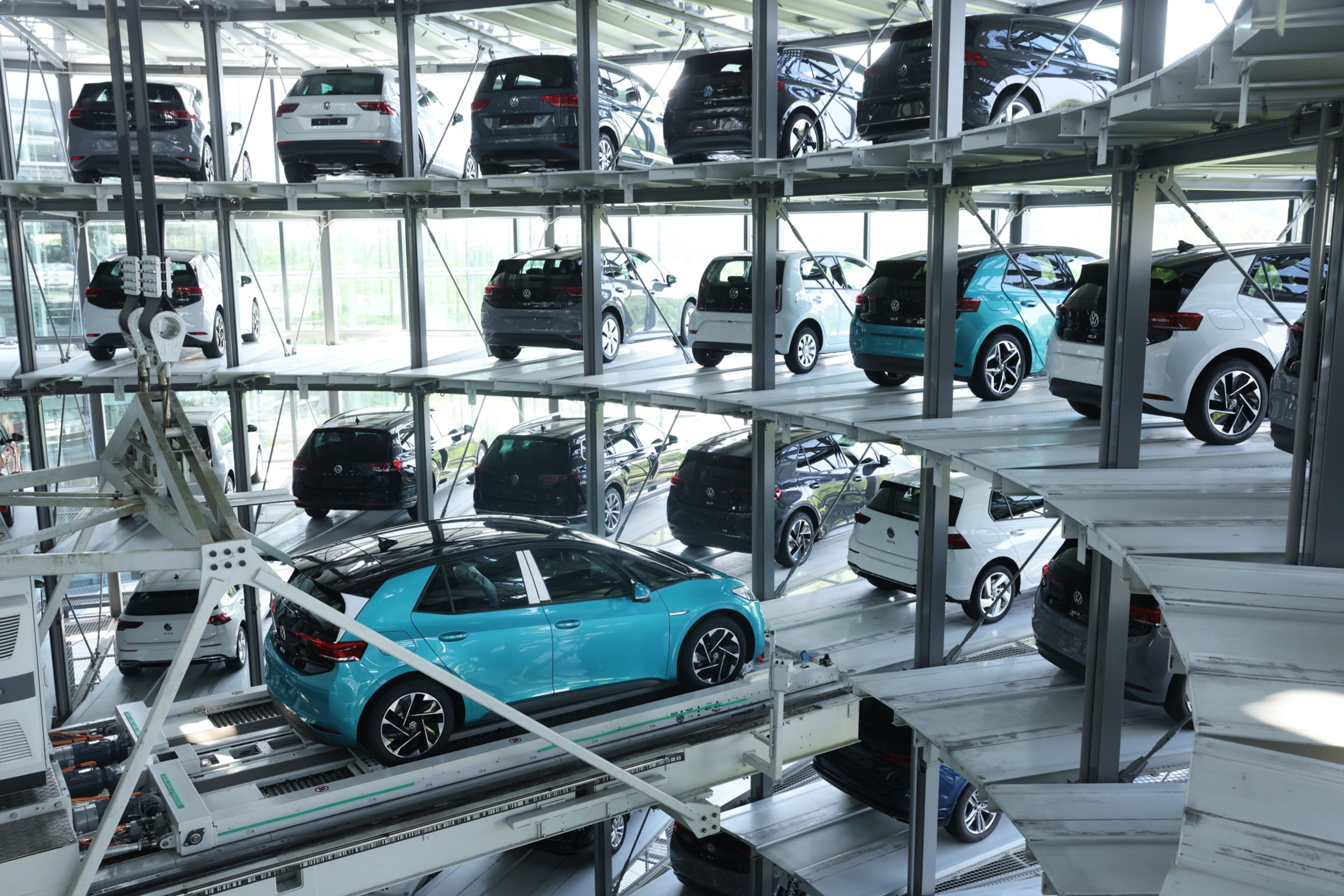 Volkswagen ID.3 Electric Car Production In Dresden