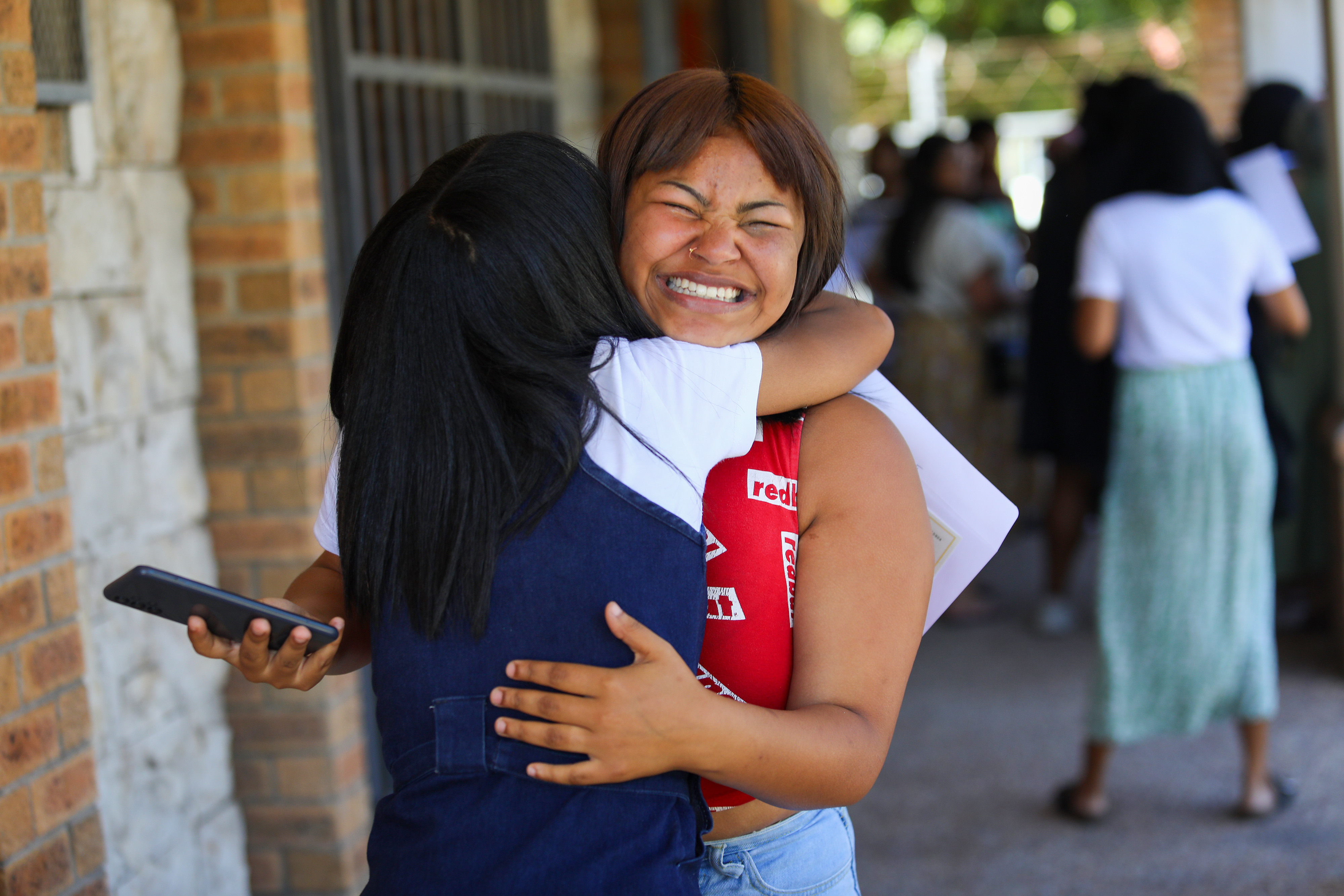 Jitters, joy and excitement as embattled matrics receive their results