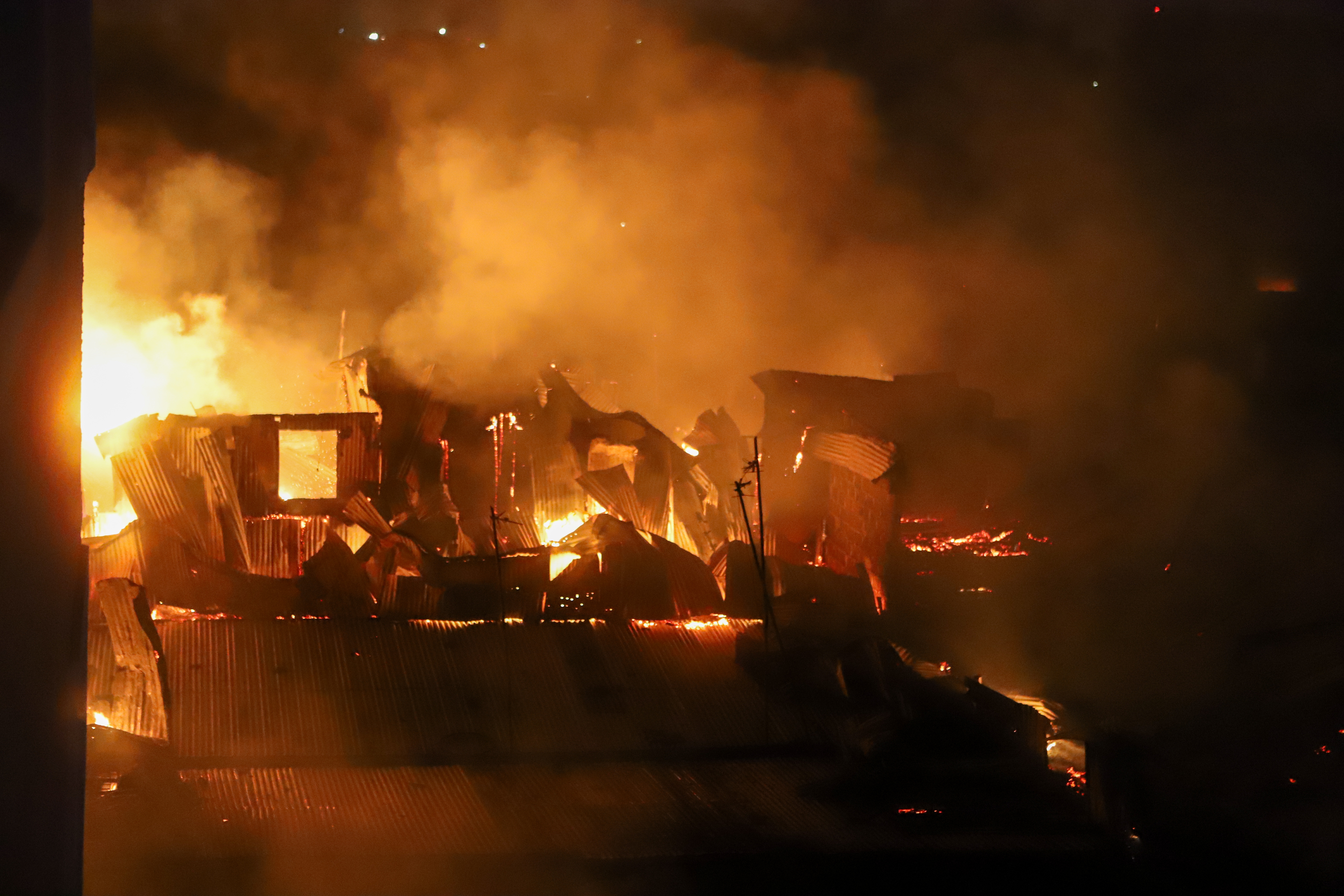 Fire breaks out after explosion at Kentainers Company in Nairobi