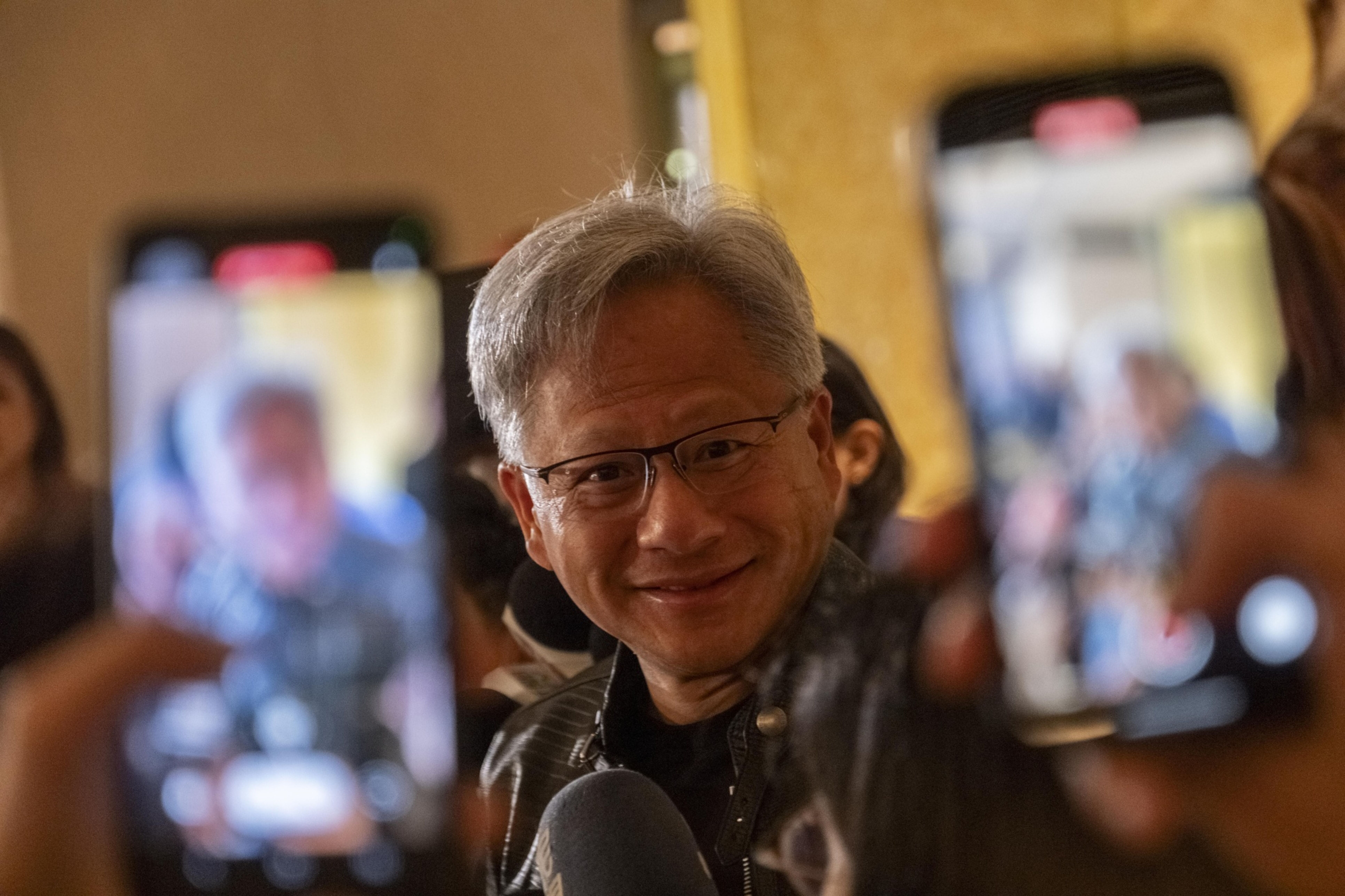 Nvidia CEO Jensen Huang in Taipei