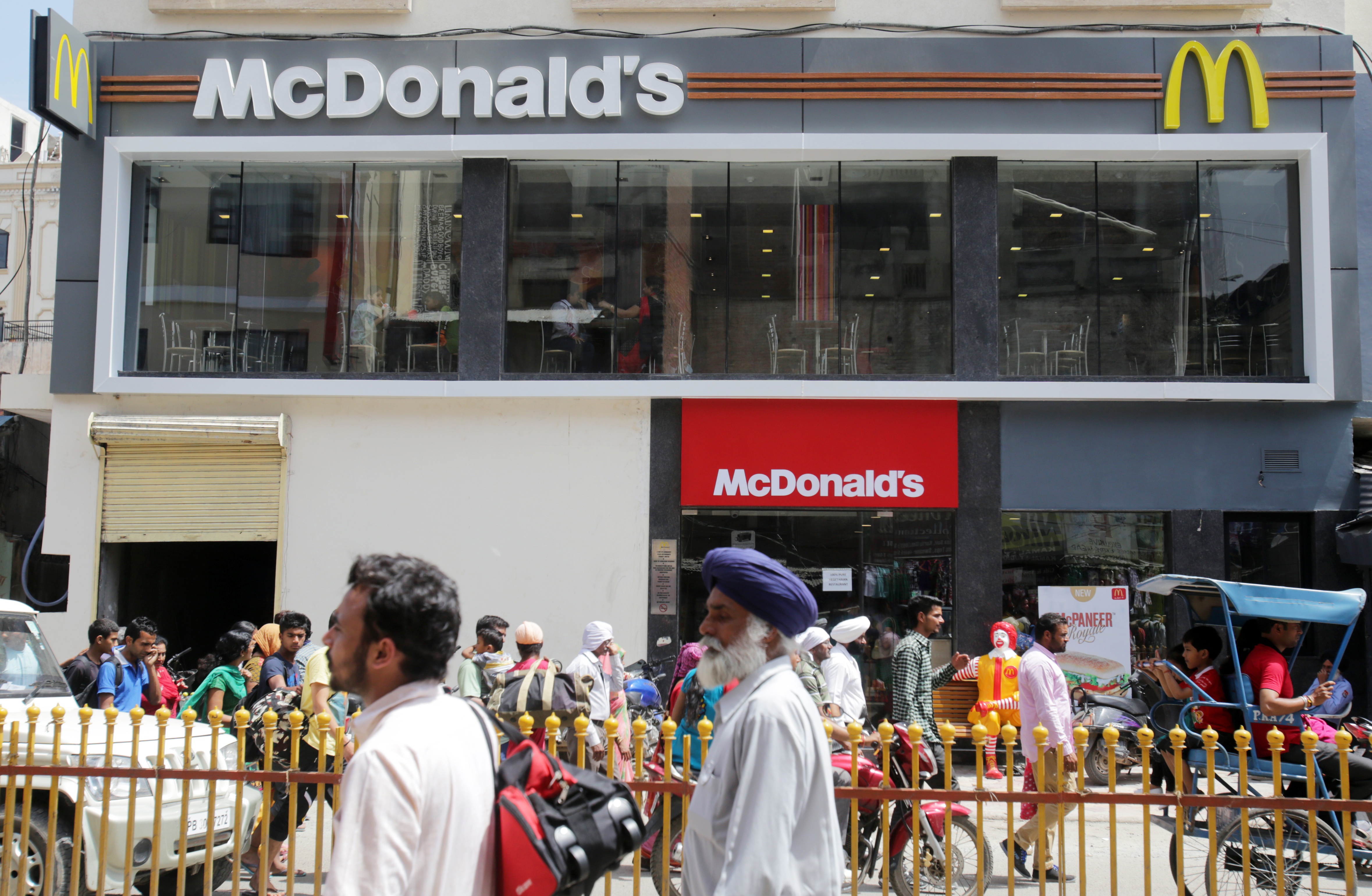 McDonald's opens first ever vegetarian-only restaurant near Golden Temple in Amritsar
