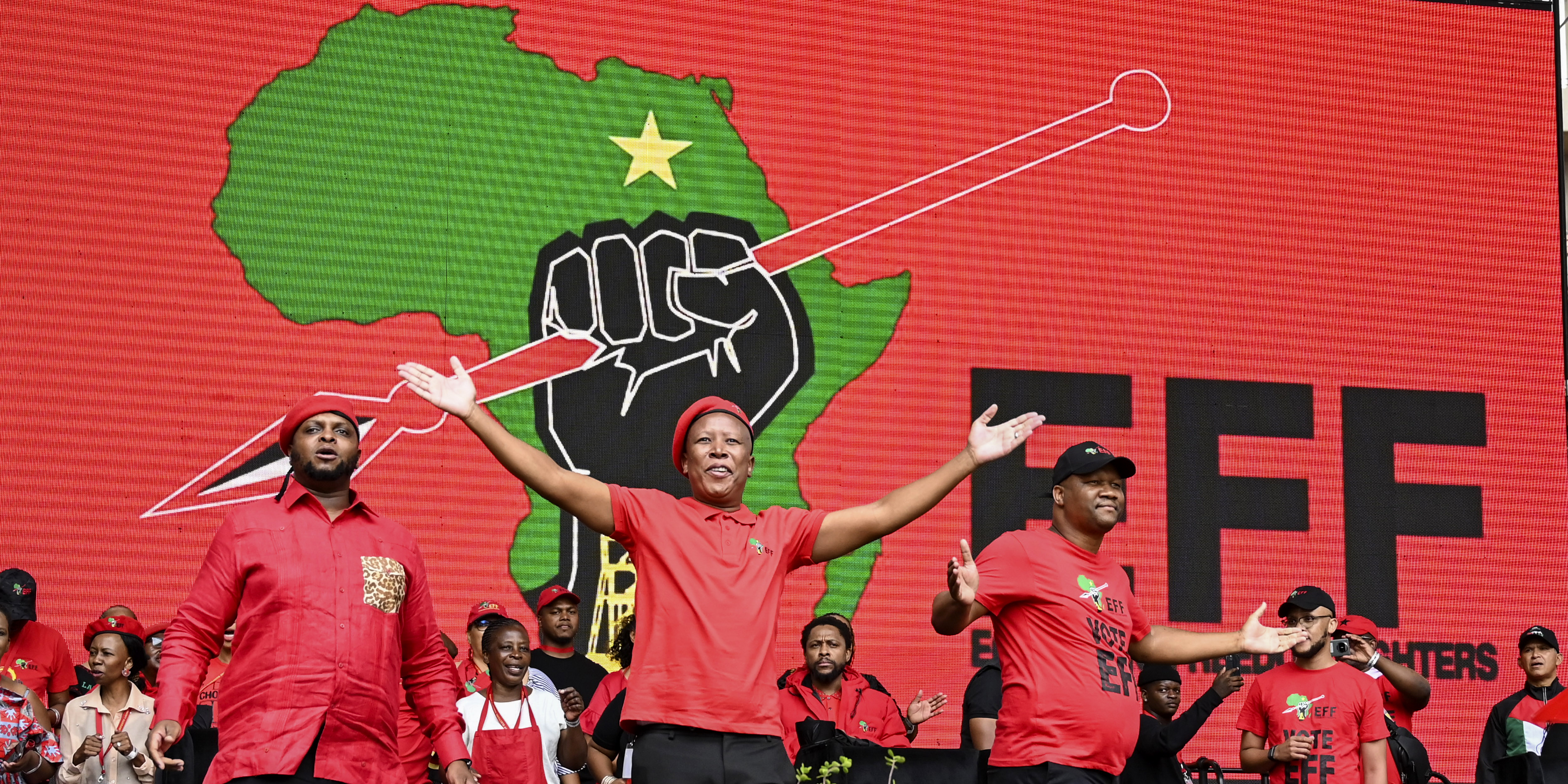 EFF manifesto's main points — nationalise stuff, scrap provinces and legalise dope