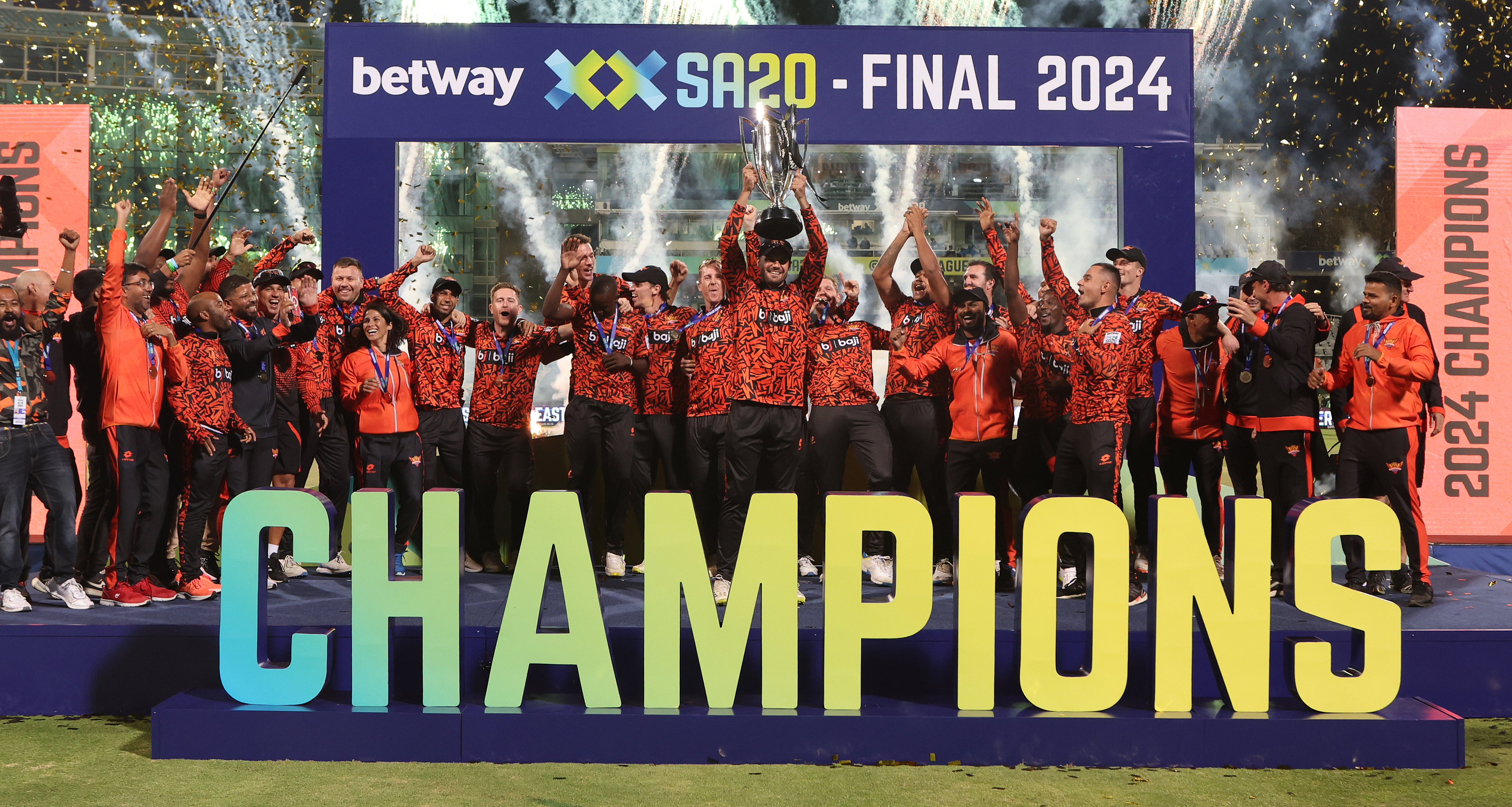 Sunrisers Eastern Cape end the SA20 party as reigning champions