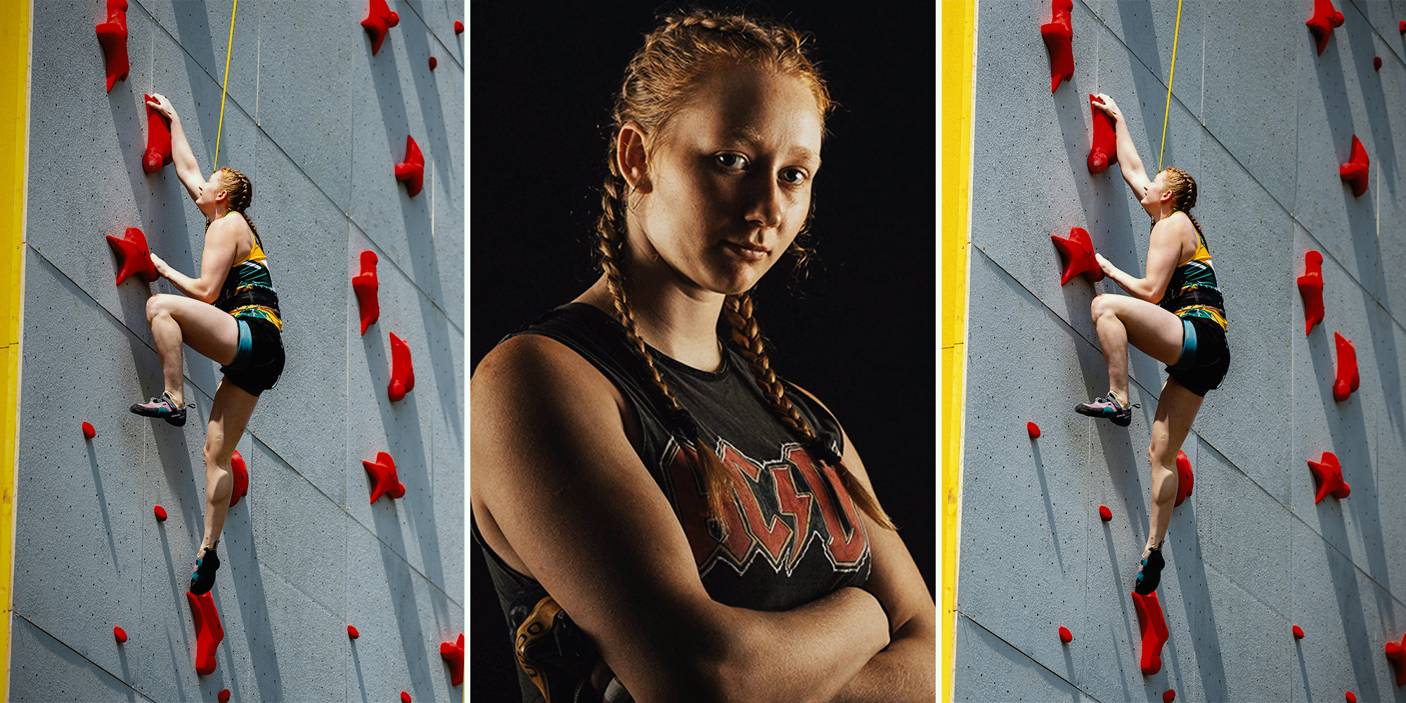 South African speed climber sets sights on scaling Olympic heights