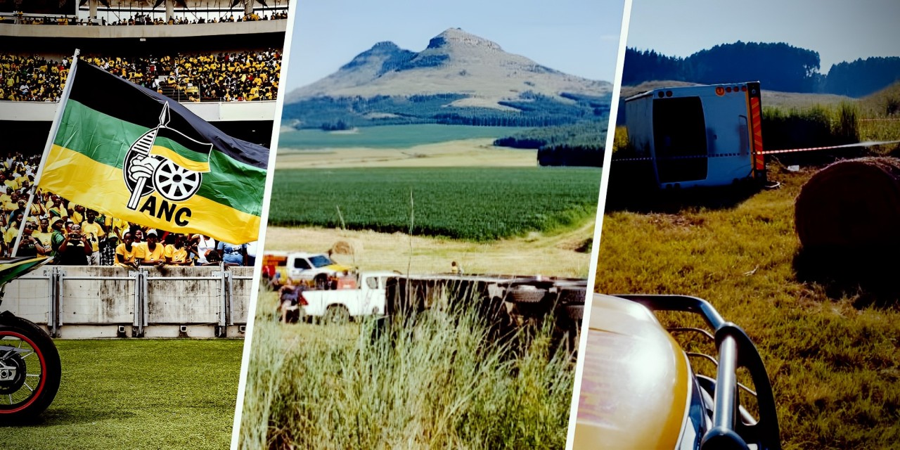 Nine ANC supporters killed in KZN bus crash after attending election manifesto launch