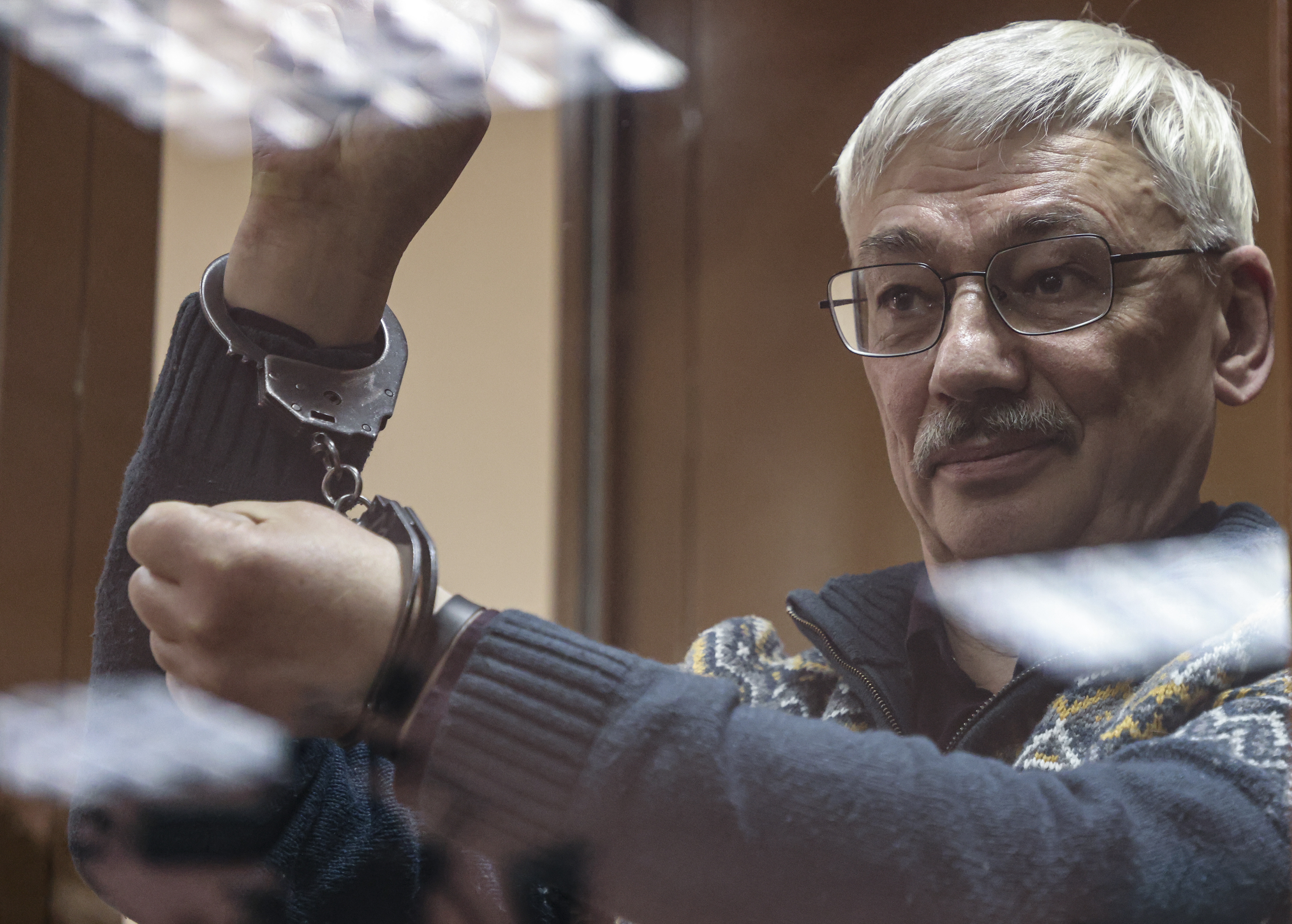 Russian court sentences human rights activist Oleg Orlov to two-and-half years in prison