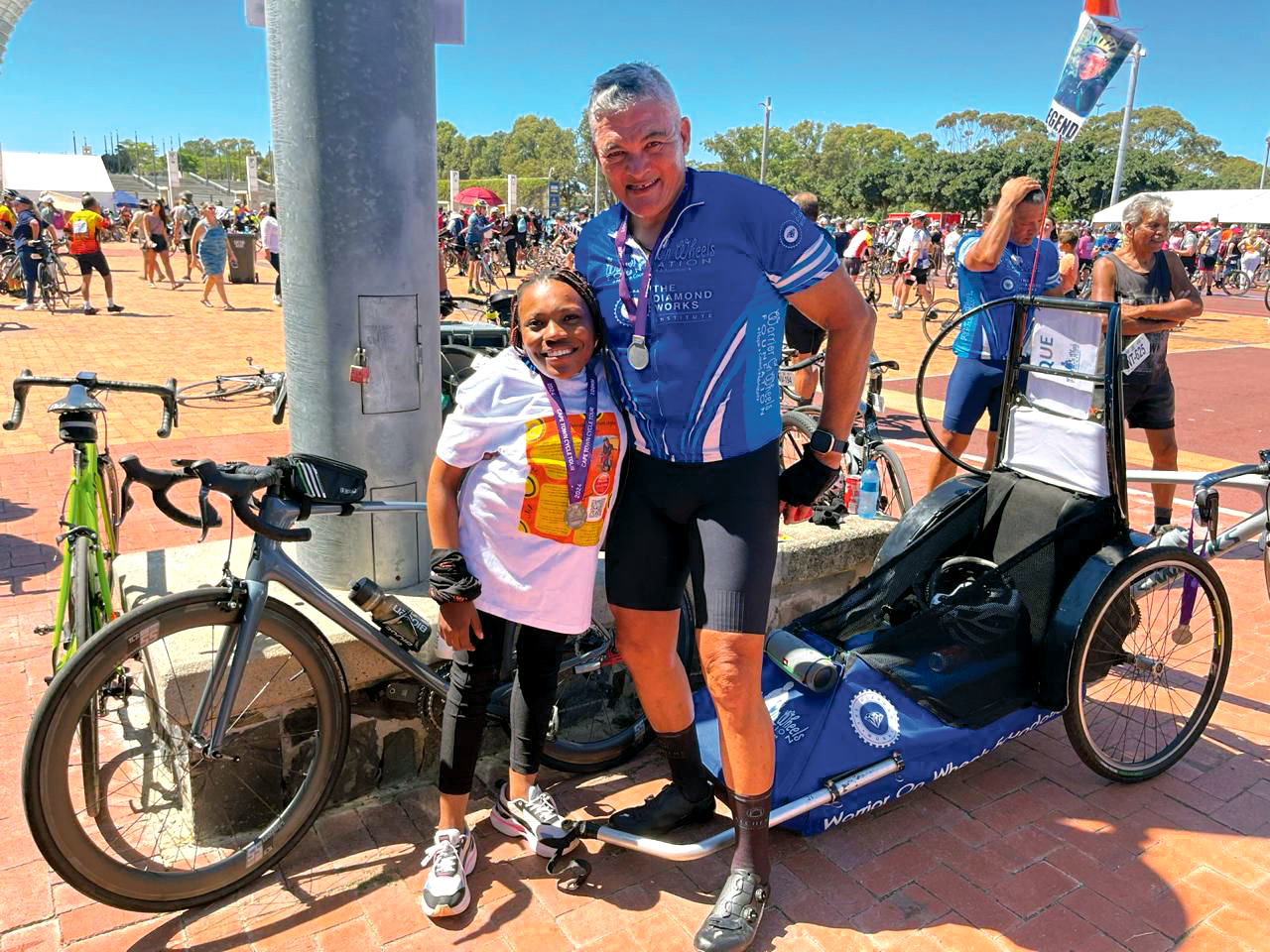 Qaqamba Cuba rides against the odds to boost Red Cross Children’s Hospital radio station