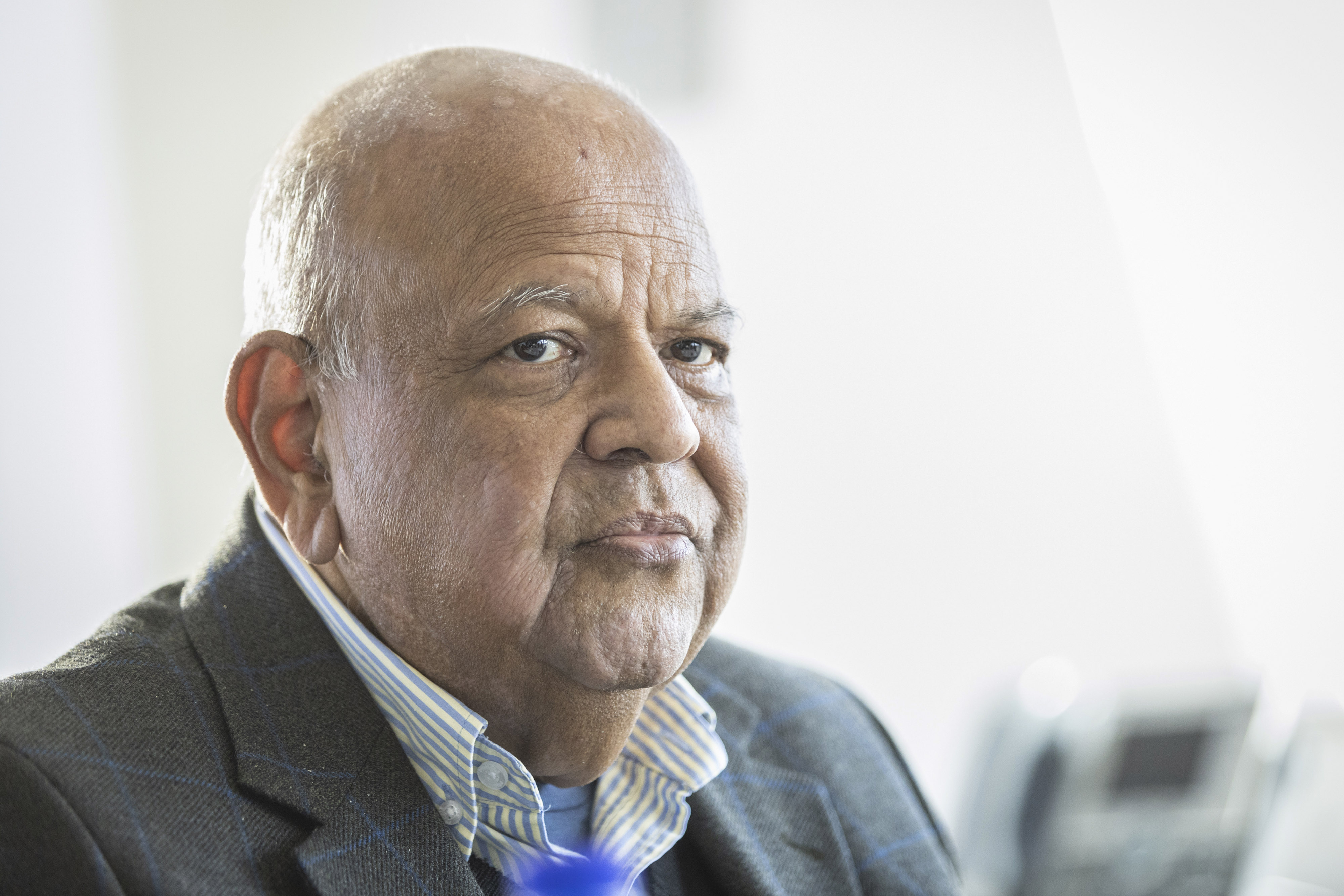 South Africa's Public Enterprises Minister Pravin Gordhan Interview