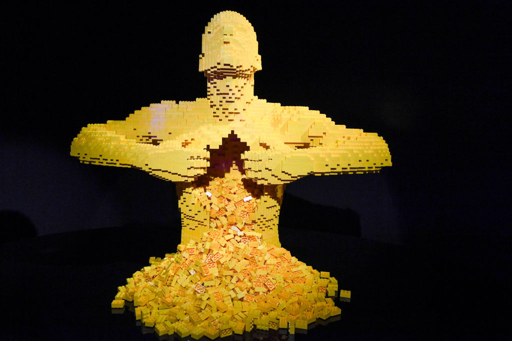 Lego sculptures at 'Art Of The Brick' exhibition, and more from around the world