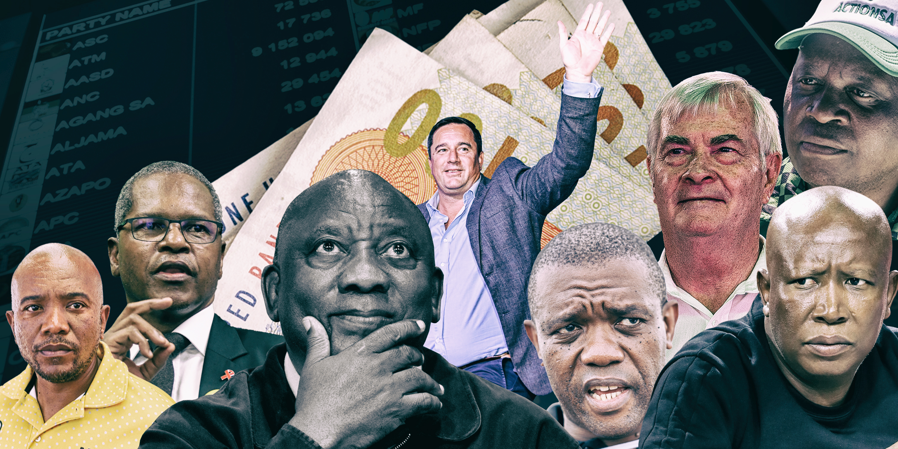 Party funding in graphics — from the Oppenheimers to Chancellor House, here are the top donors