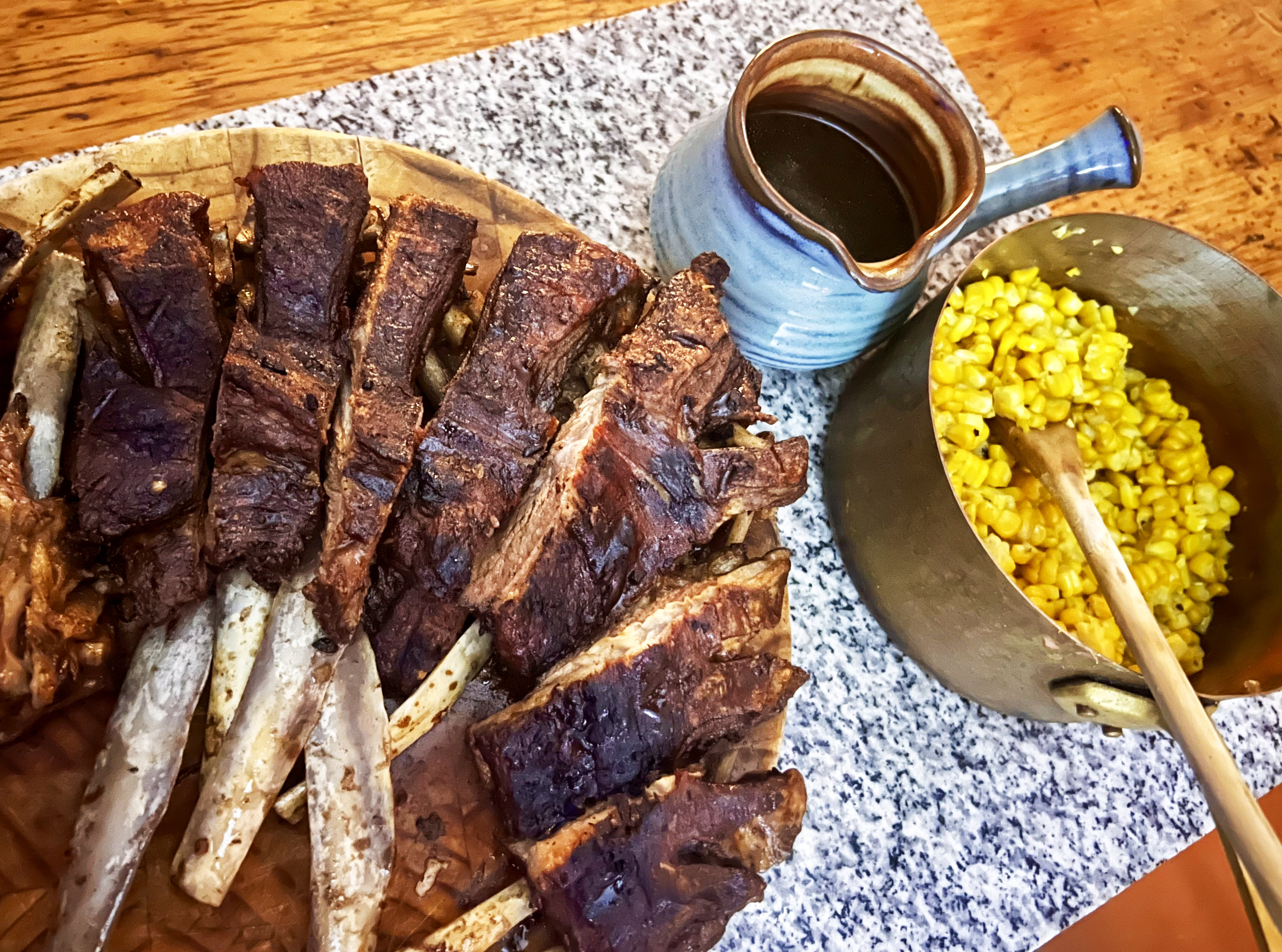 What’s cooking today: Twice-cooked whole mutton rib
