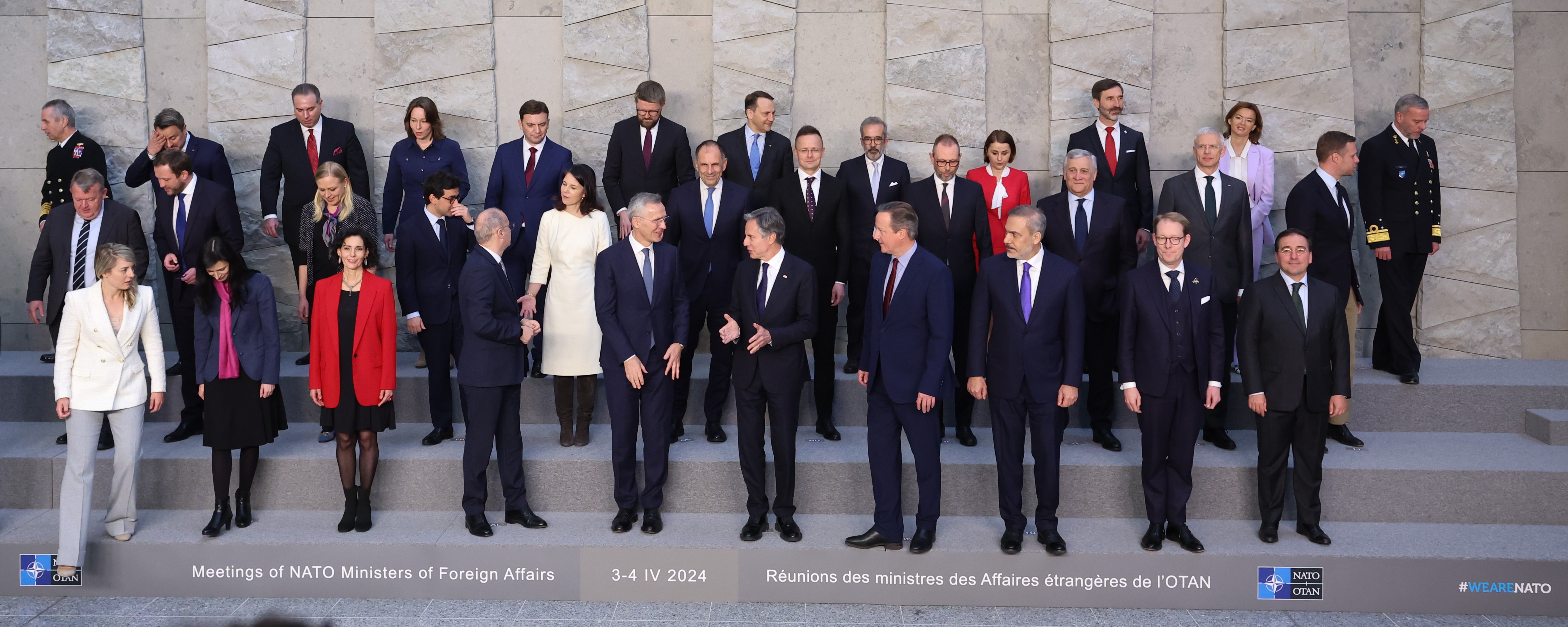 Two-day NATO Foreign Ministers' meeting in Brussels begins