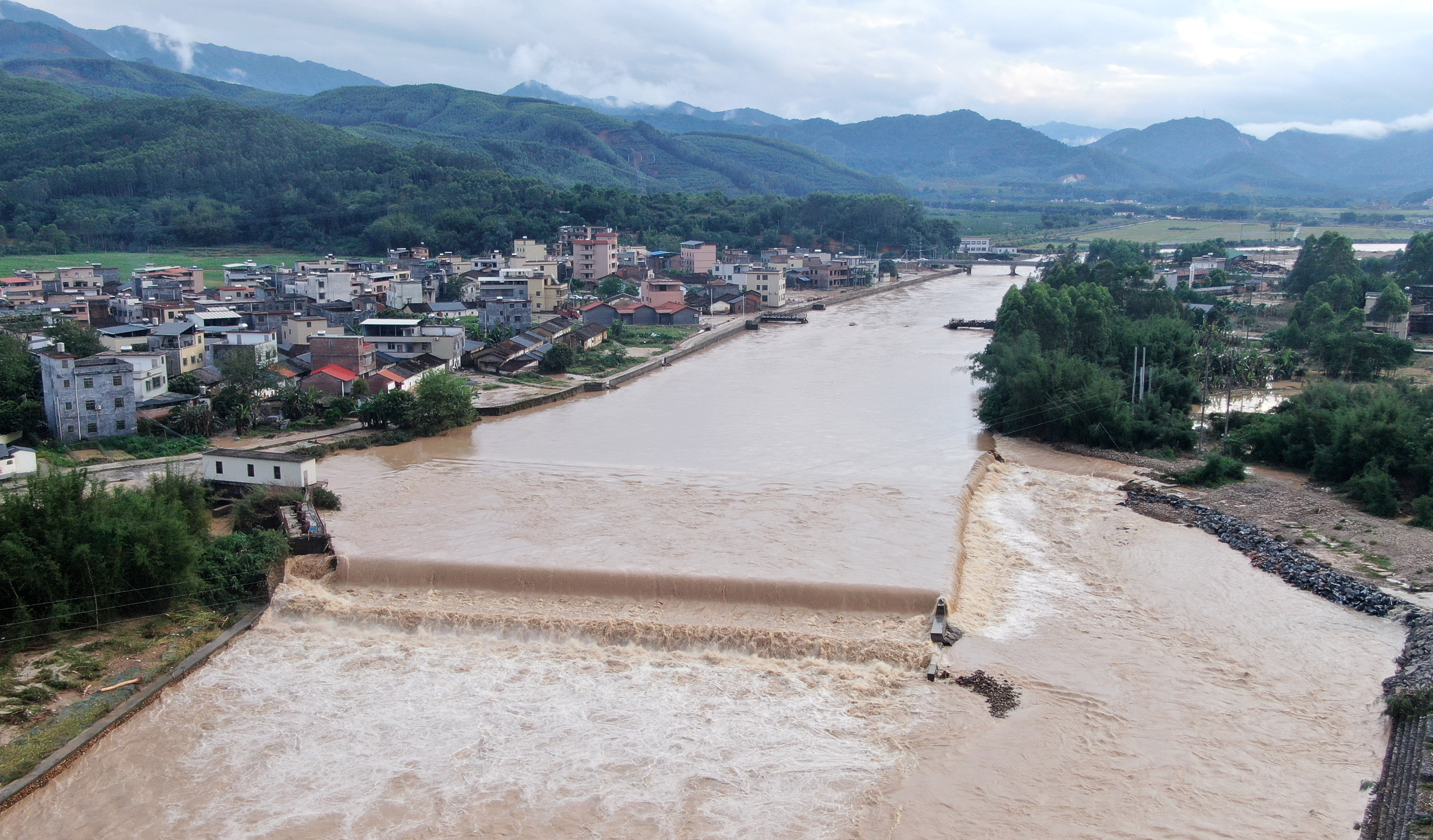 Floods in China's Guangdong