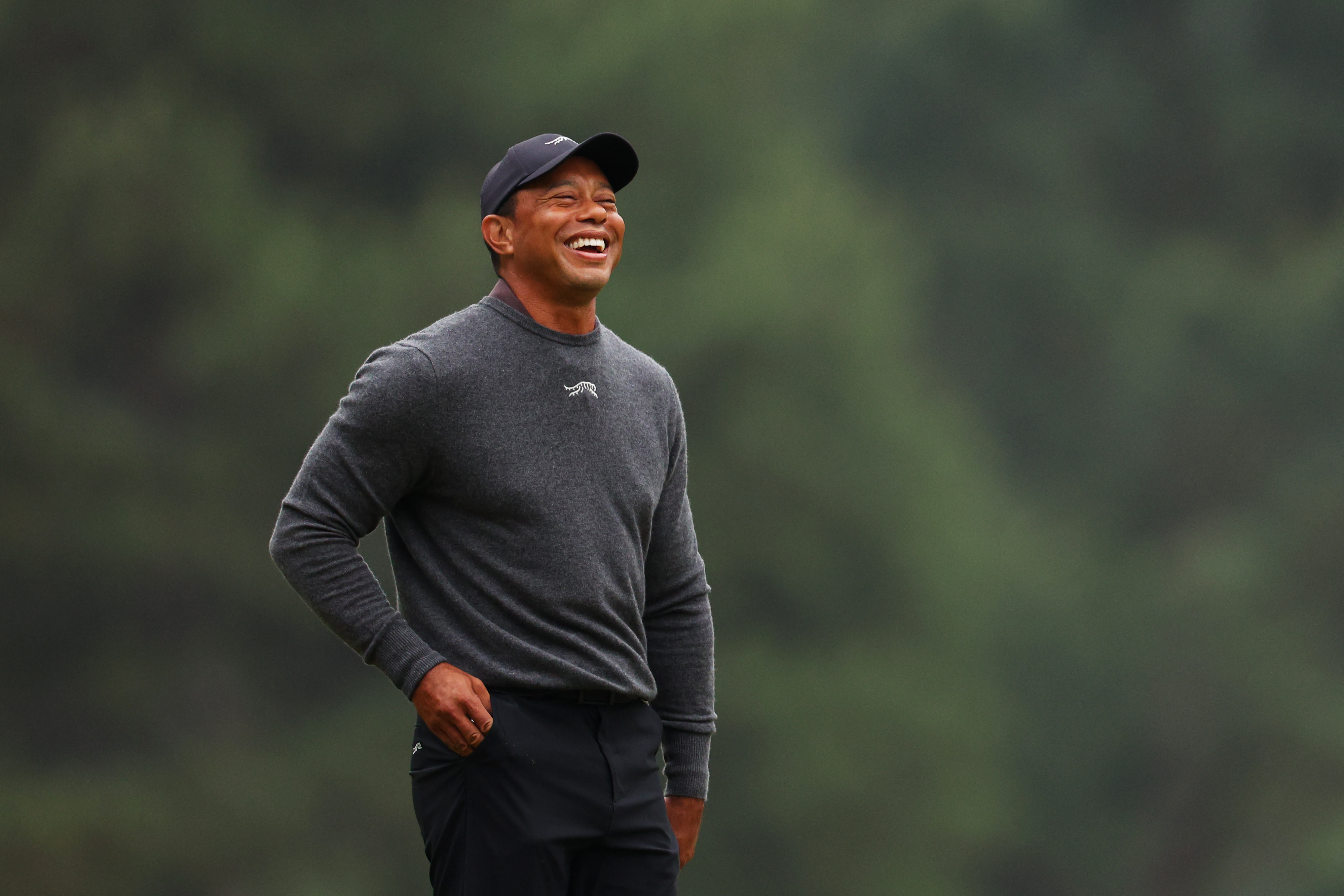 Tiger Woods plays through constant pain with Masters ambitions while Lamprecht soaks it all in