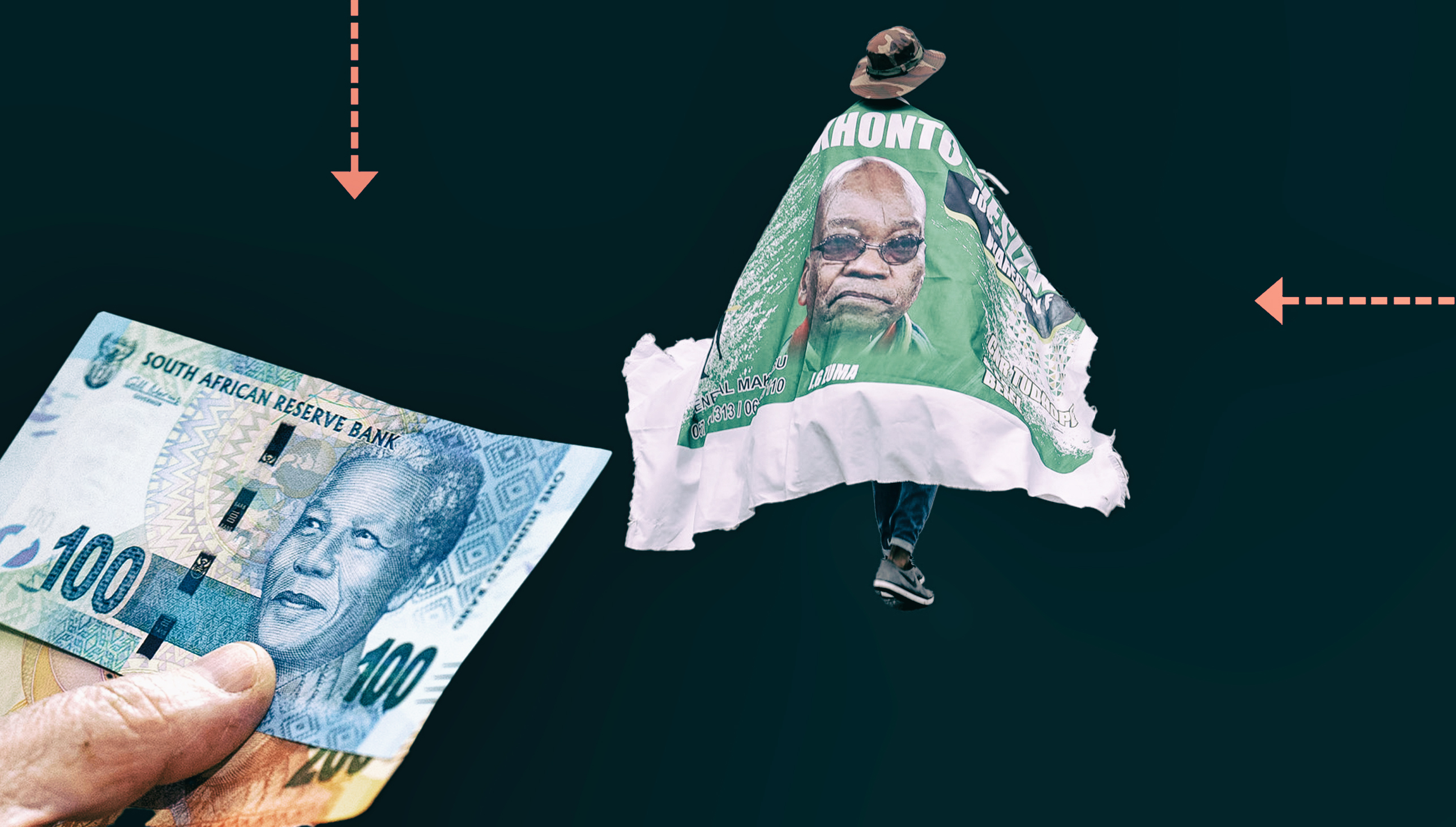 Rand plunges after poll shows surge in support for Zuma’s MK party