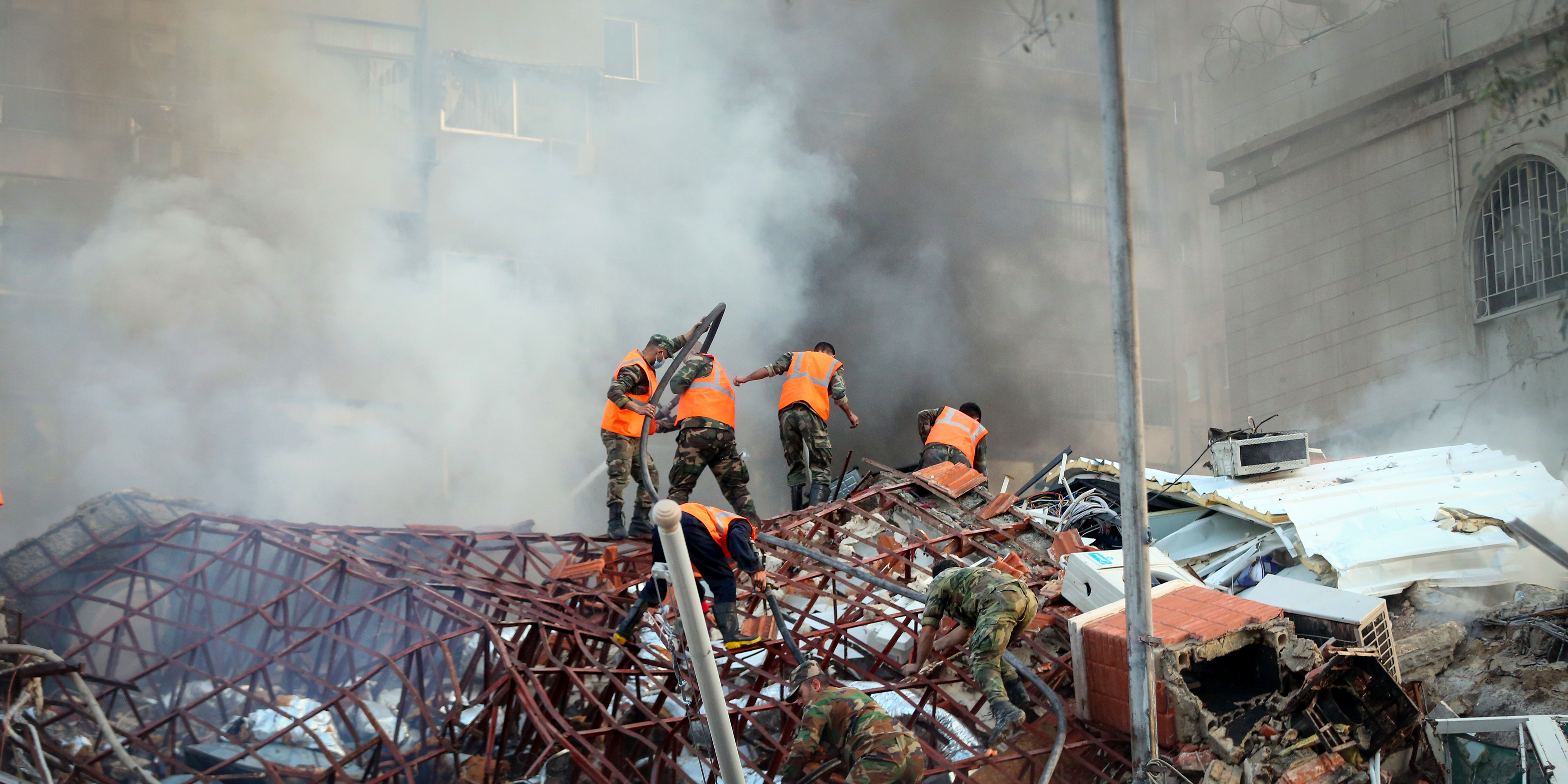 Syria accuses Israel of strike next to Iranian consulate in Damascus