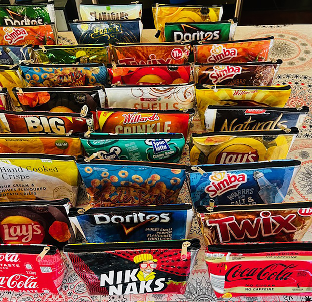 Trash to treasure: Mission to help women and turn non-recyclable waste into bags