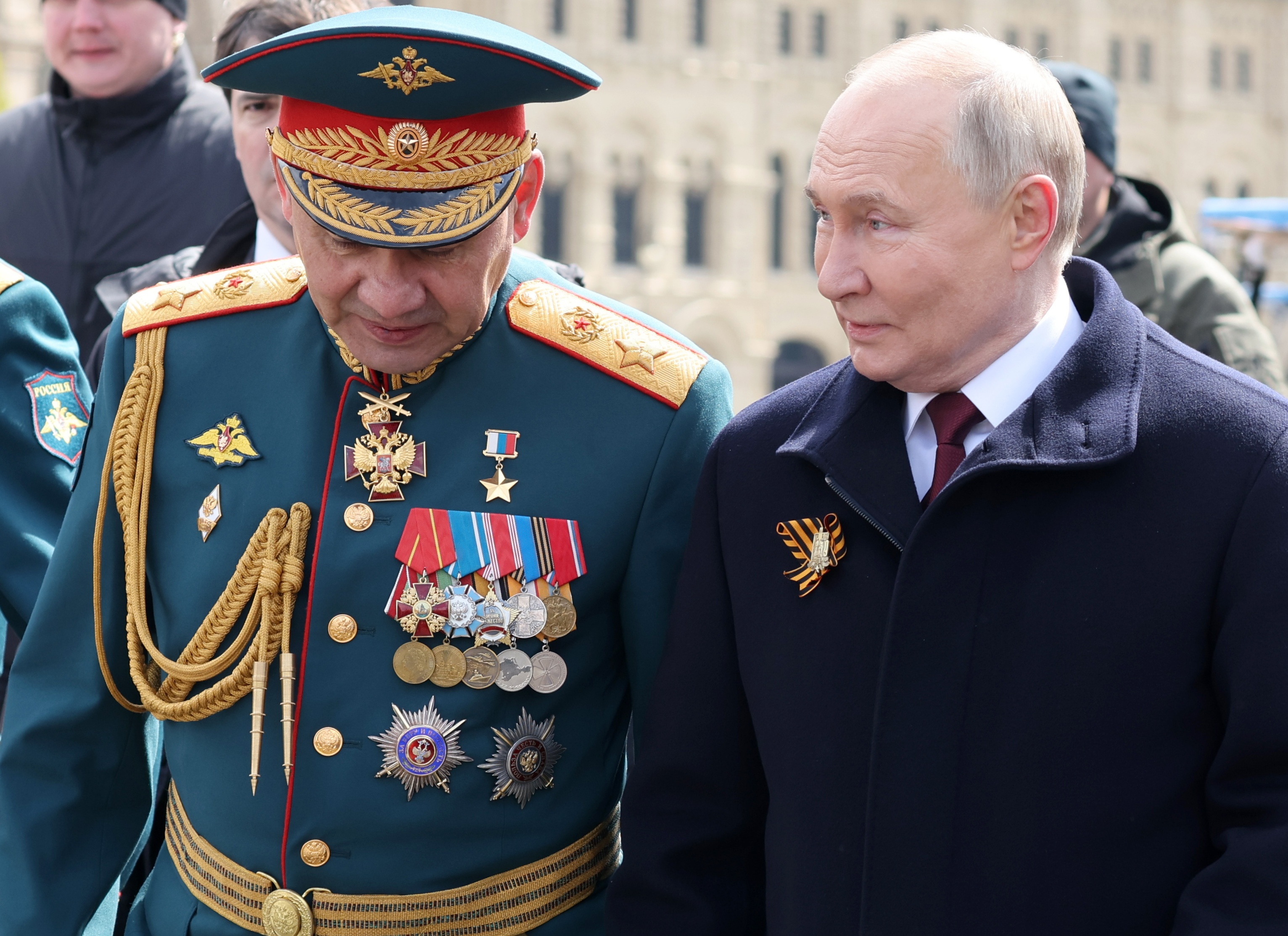Putin replaces long-time defence minister, Sergei Shoigu, in surprise Kremlin reshuffle