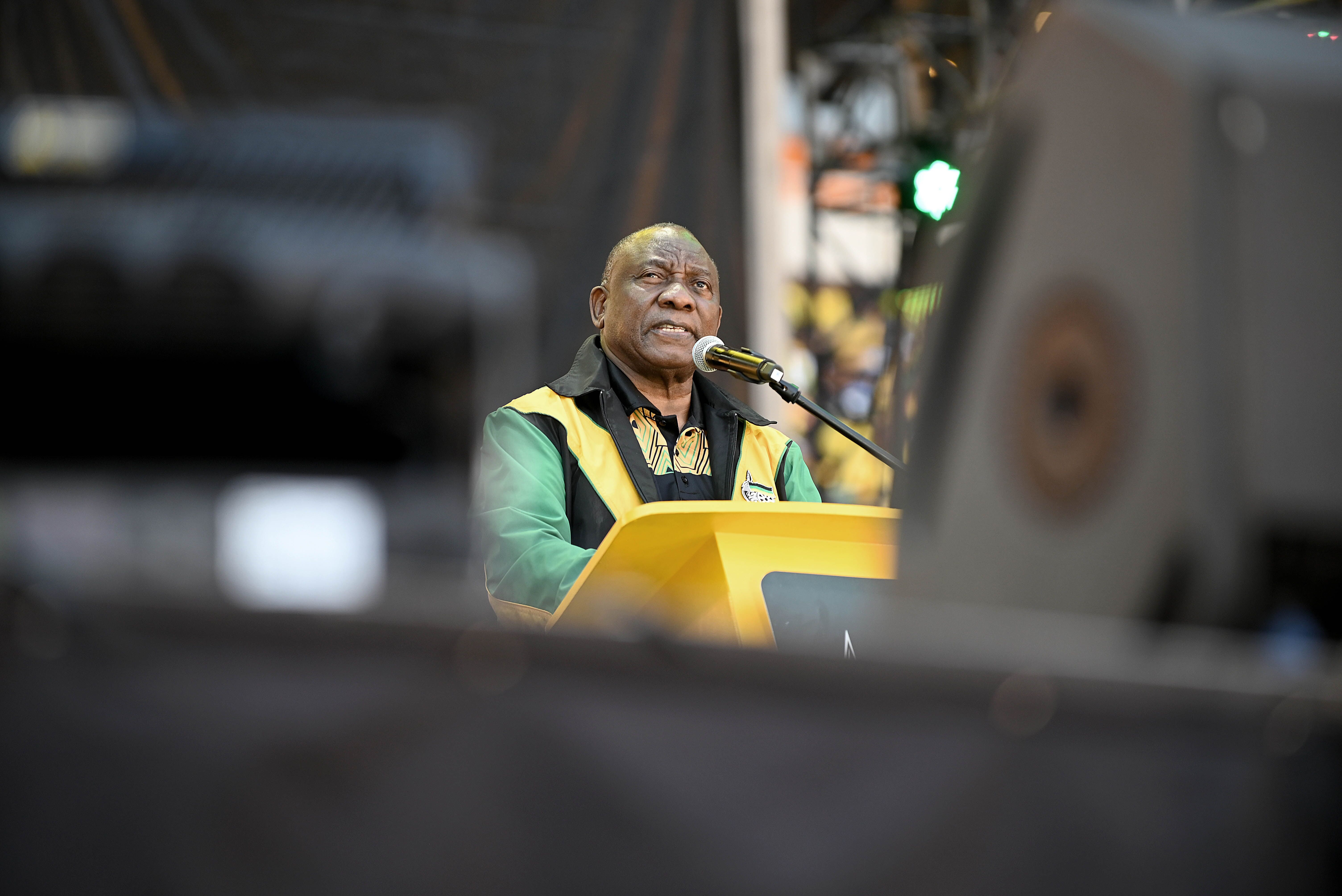 South Africa's Ruling African National Congress Election Rally