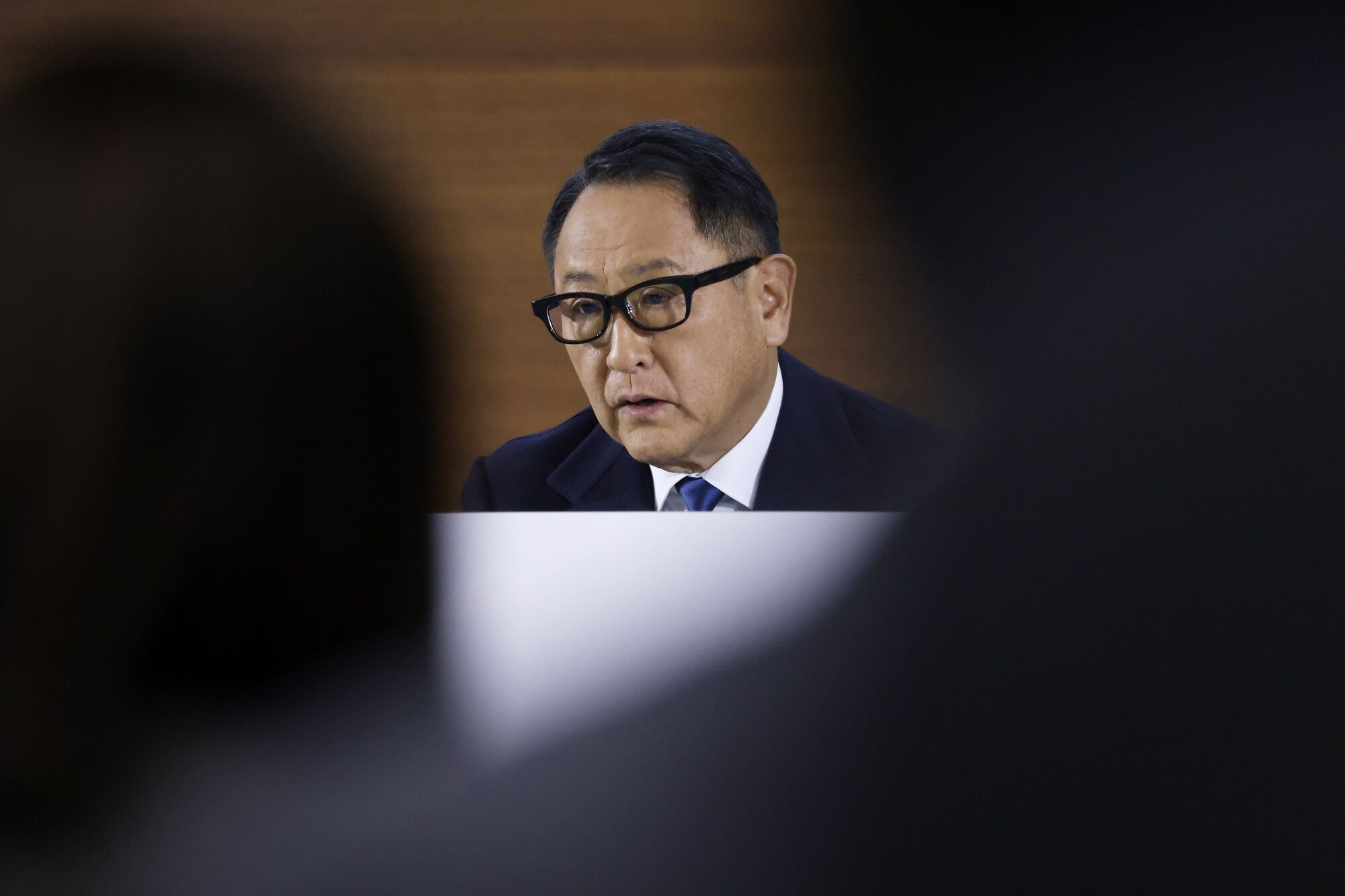 Toyota Motor Corp. Chairman Akio Toyoda Media Briefing