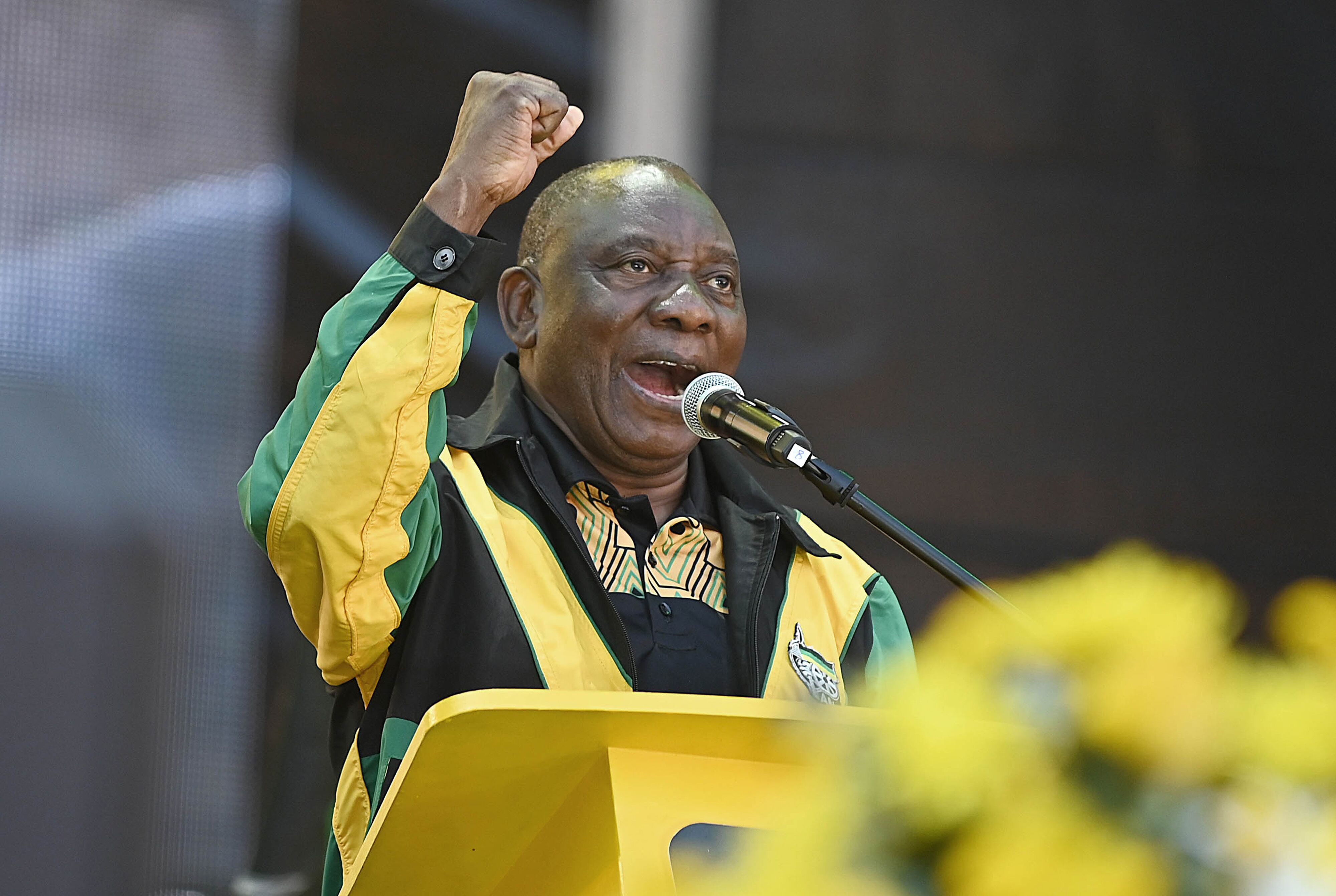 South Africa's Ruling African National Congress Election Rally