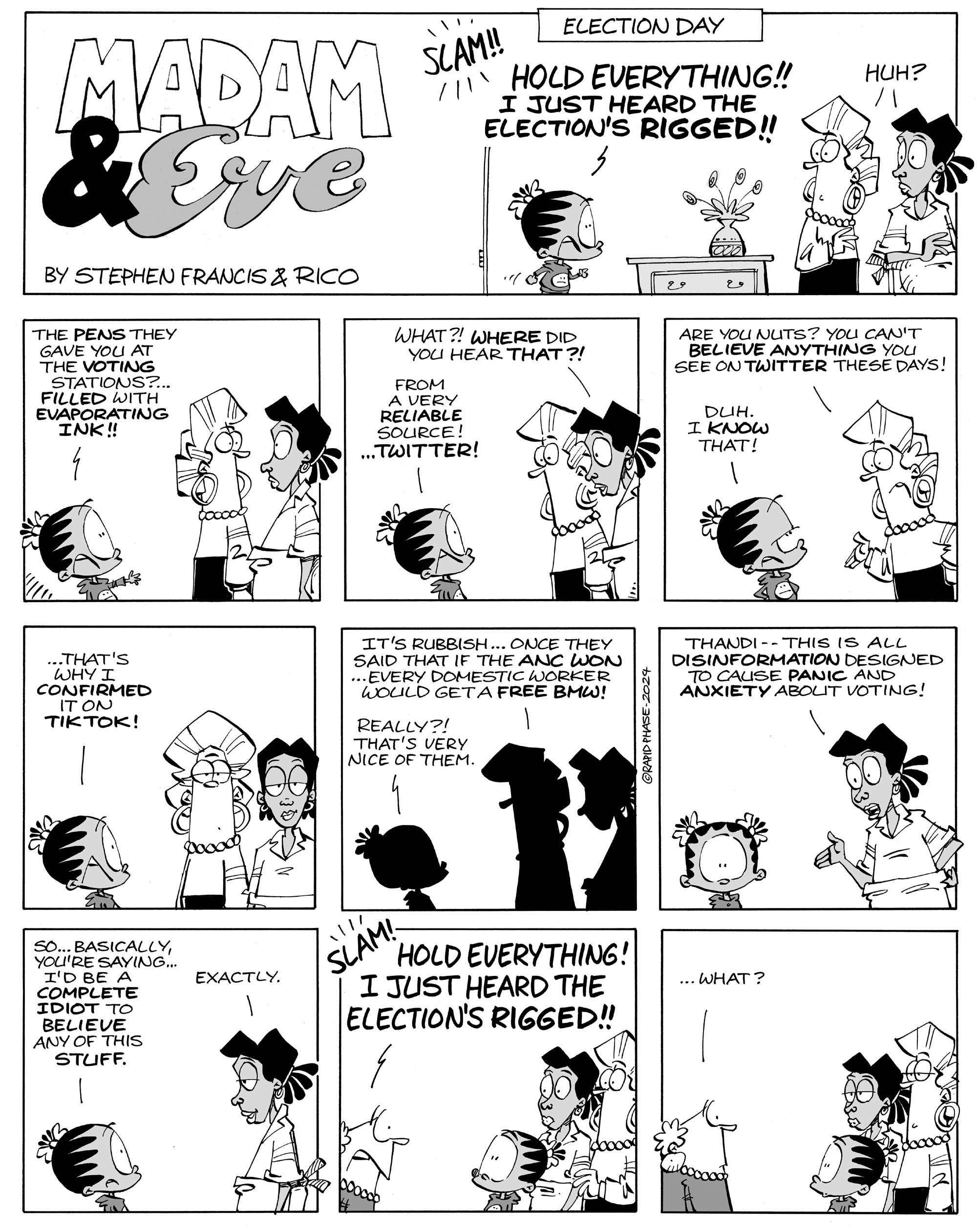 Is This An Election Conspiracy I See Before Me?