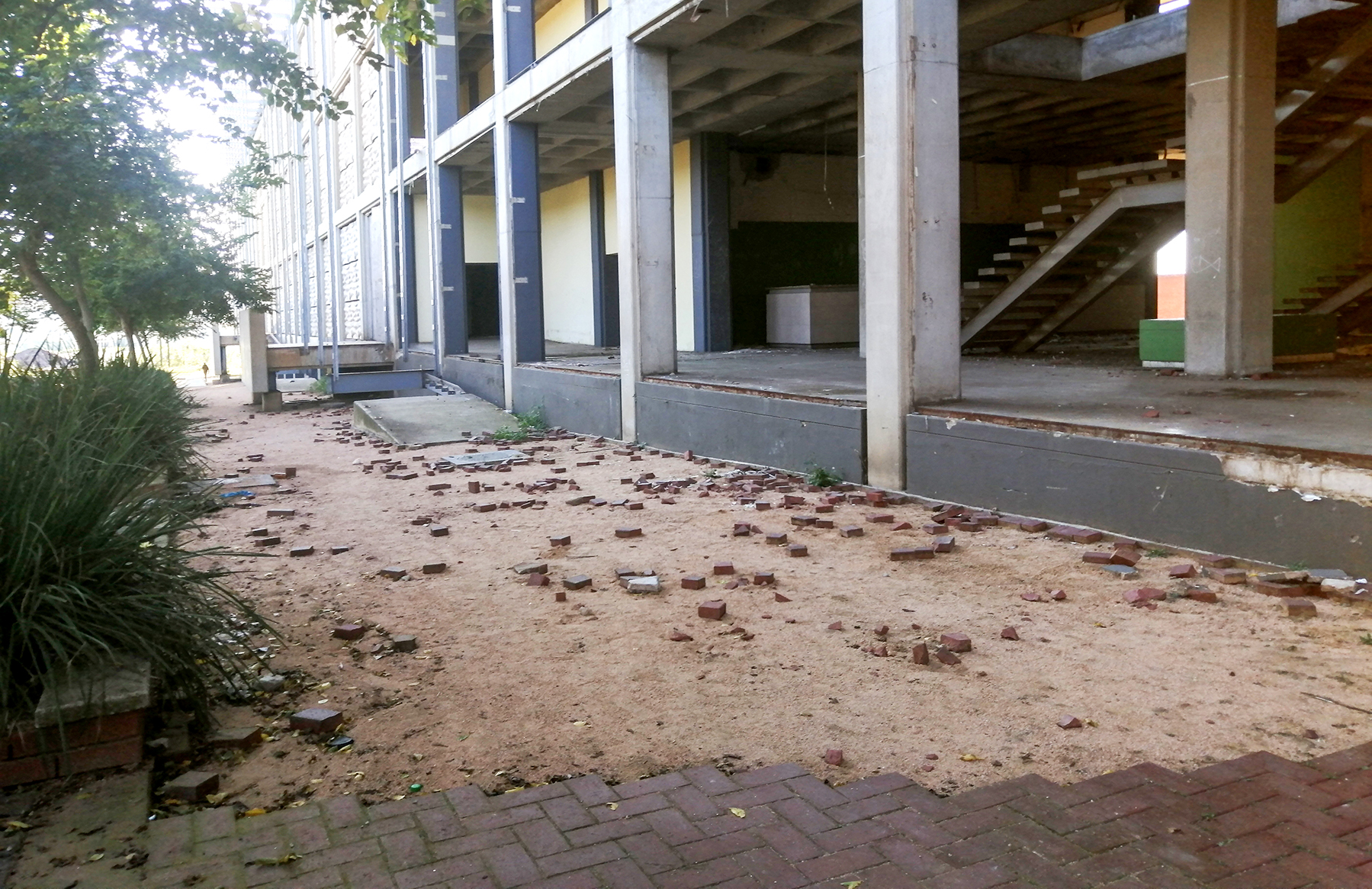 Walter Sisulu Square’s heritage of shame as criminals strip it bare