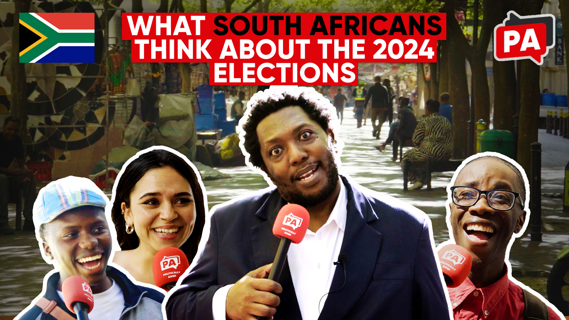 Politically Aweh takes to the streets — 2024 elections