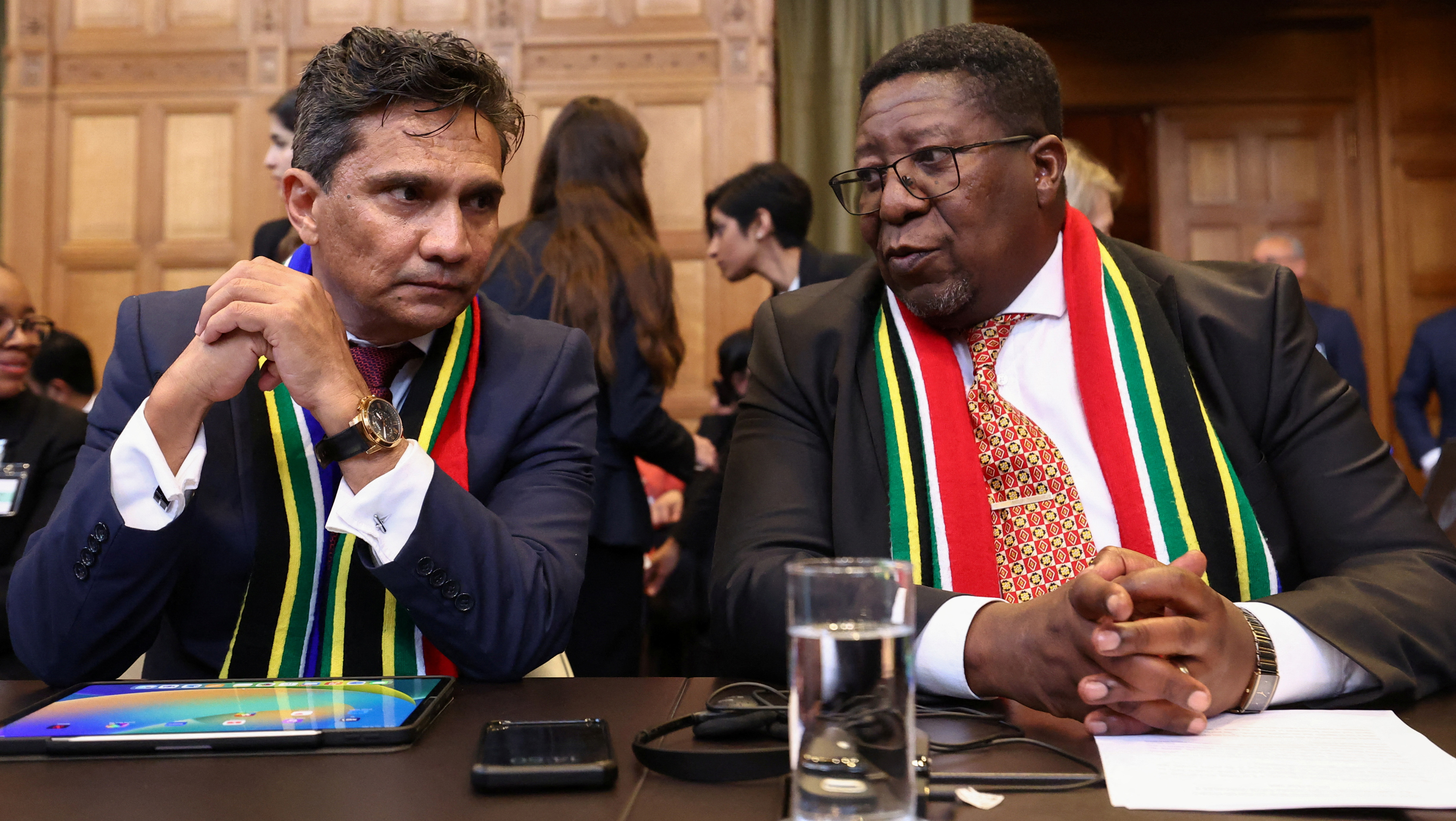 South Africa’s legal team asks ICJ to order halt to all Israeli military activity in Gaza Strip