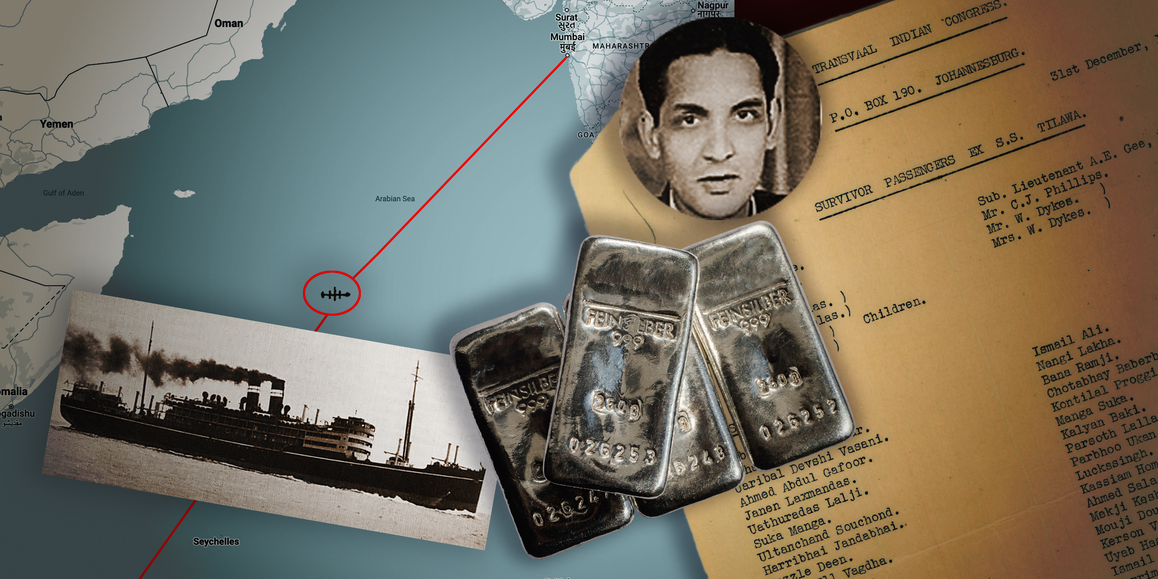 A ship torpedoed in WW2, lost silver bars and SA’s fight to keep them
