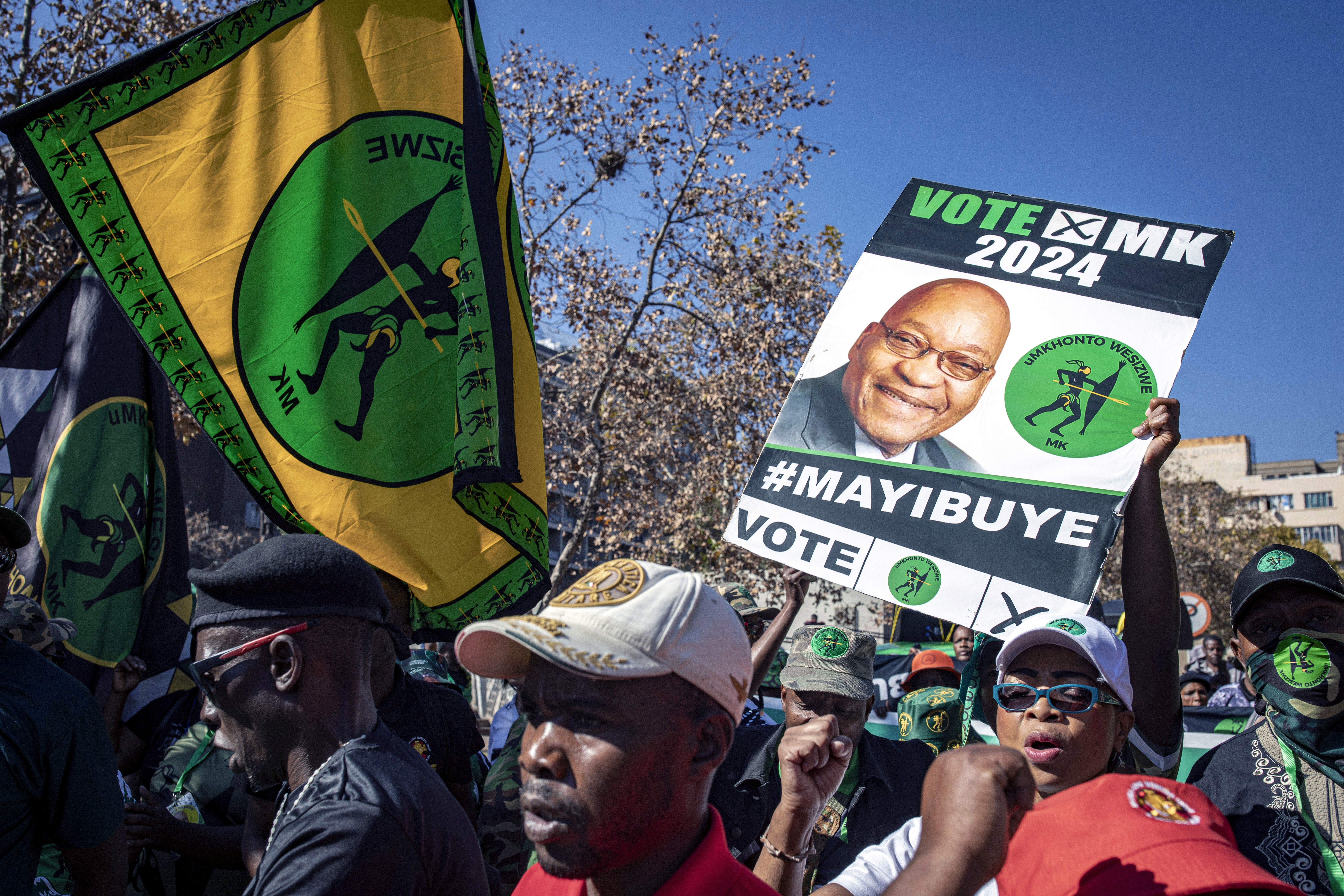 Mayibuye! The 100-year-old slogan that stirred up divisions in South Africa’s elections