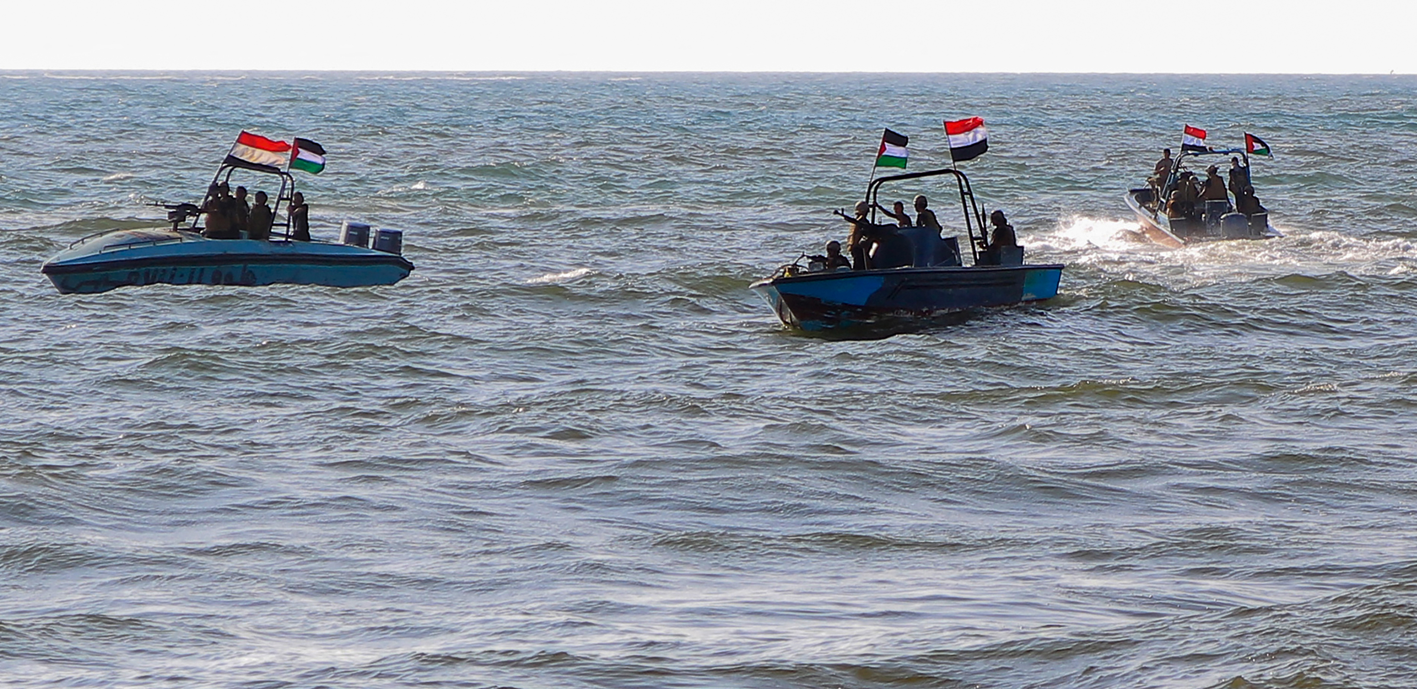 Ship ablaze after attack in Gulf of Aden; Houthi strikes ‘cut Red Sea container shipping by 90%’