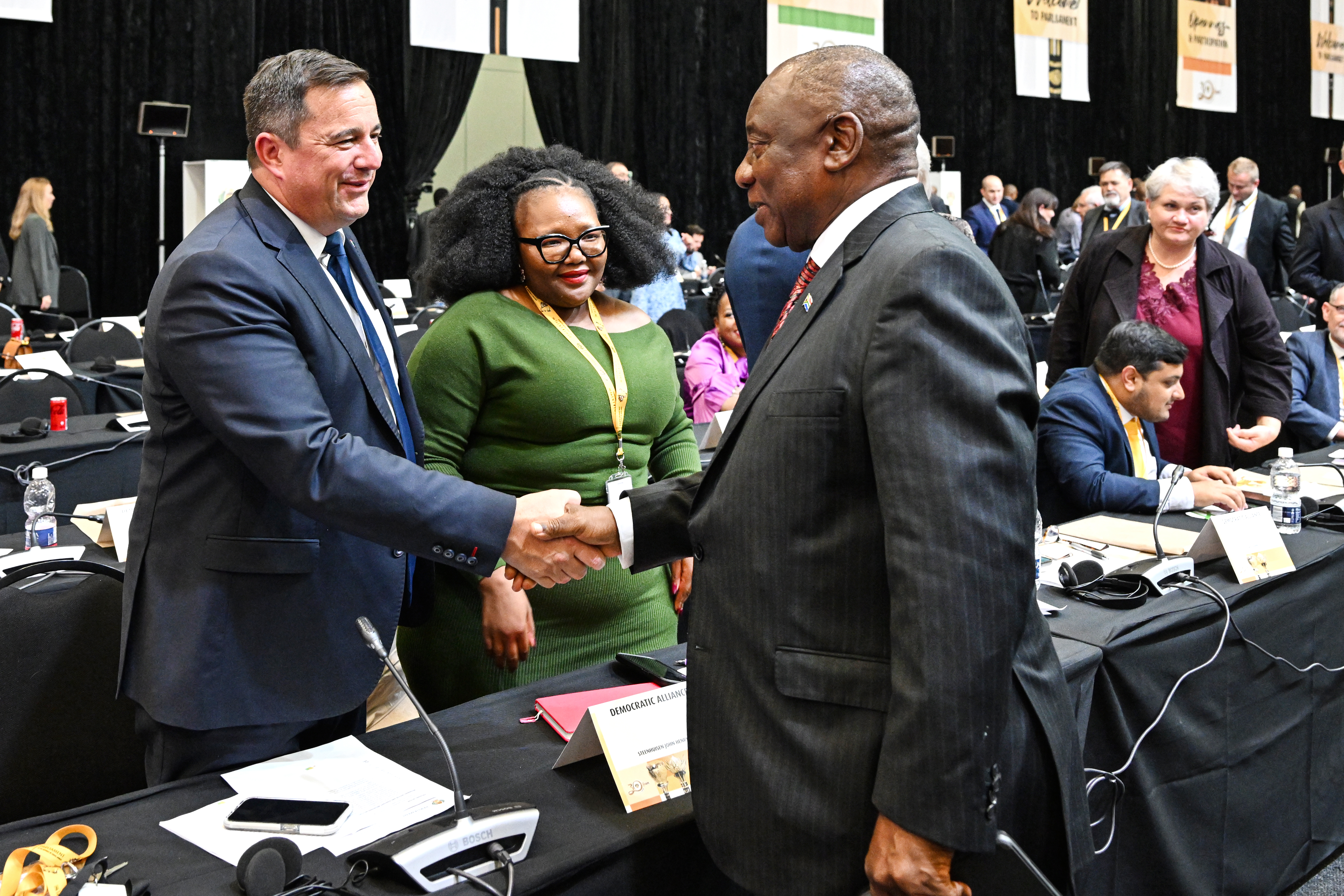 GNU leaders urged by Ramaphosa's spokesperson to 'exercise restraint when there are issues of dispute'