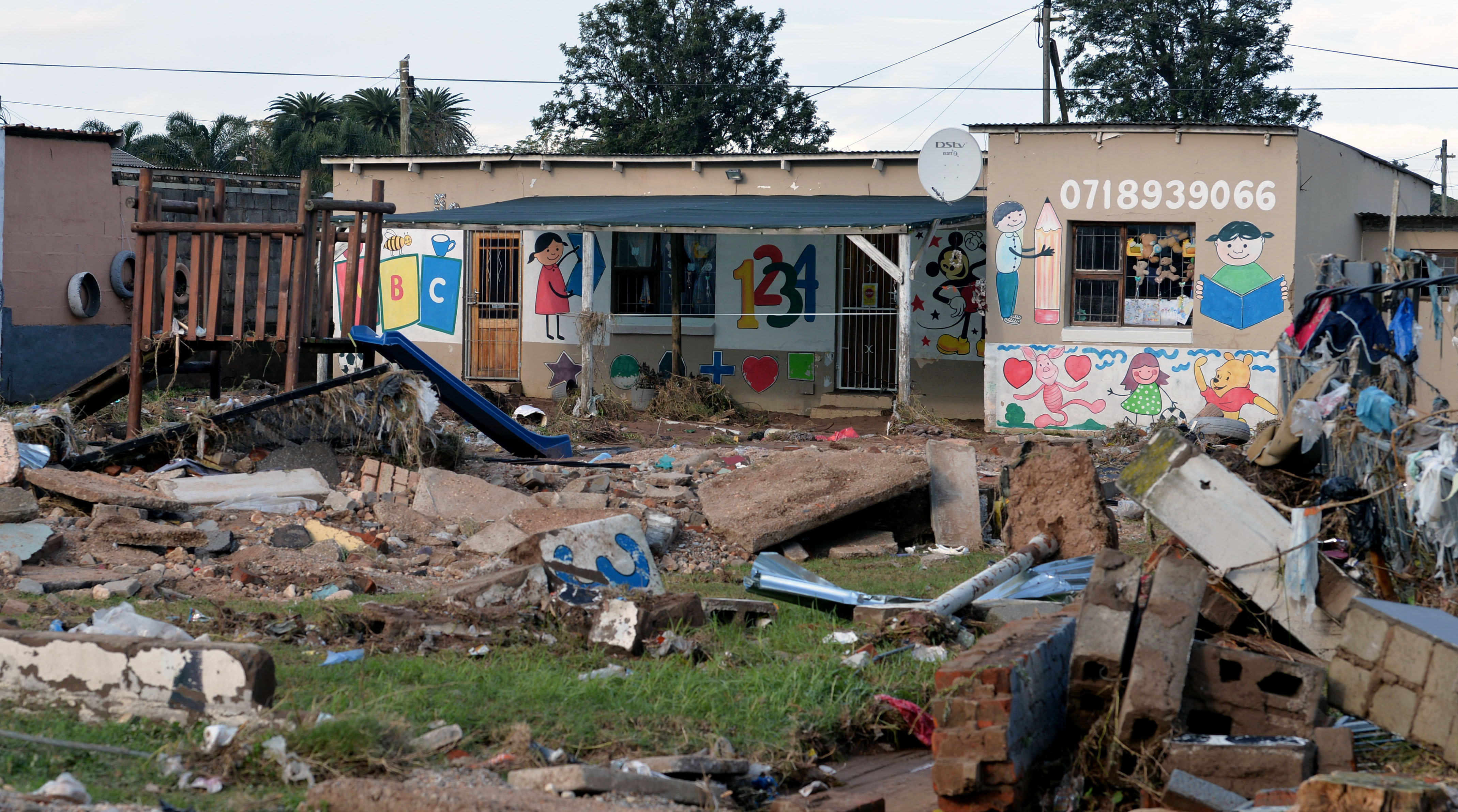 Shelters swamped by displaced people after deadly downpours in Nelson Mandela Bay