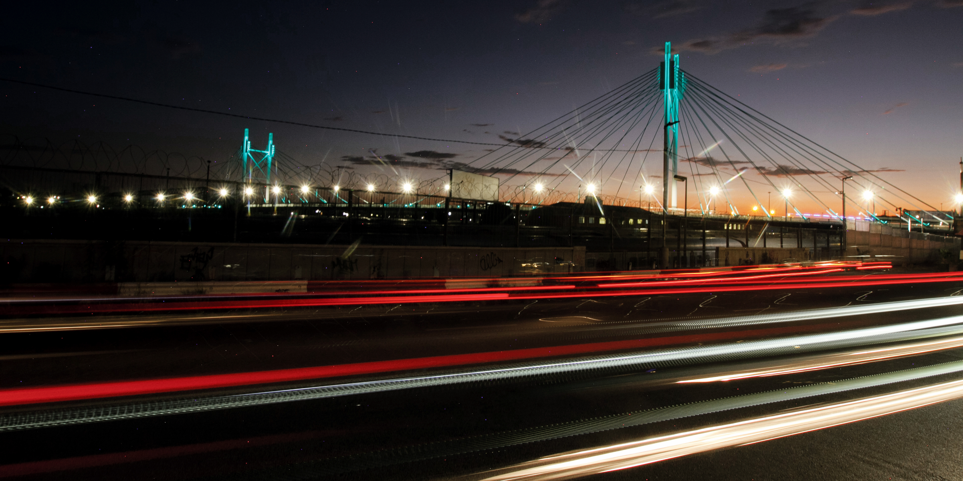 Jozi turns on the lights on the Nelson Mandela Bridge for a brighter future